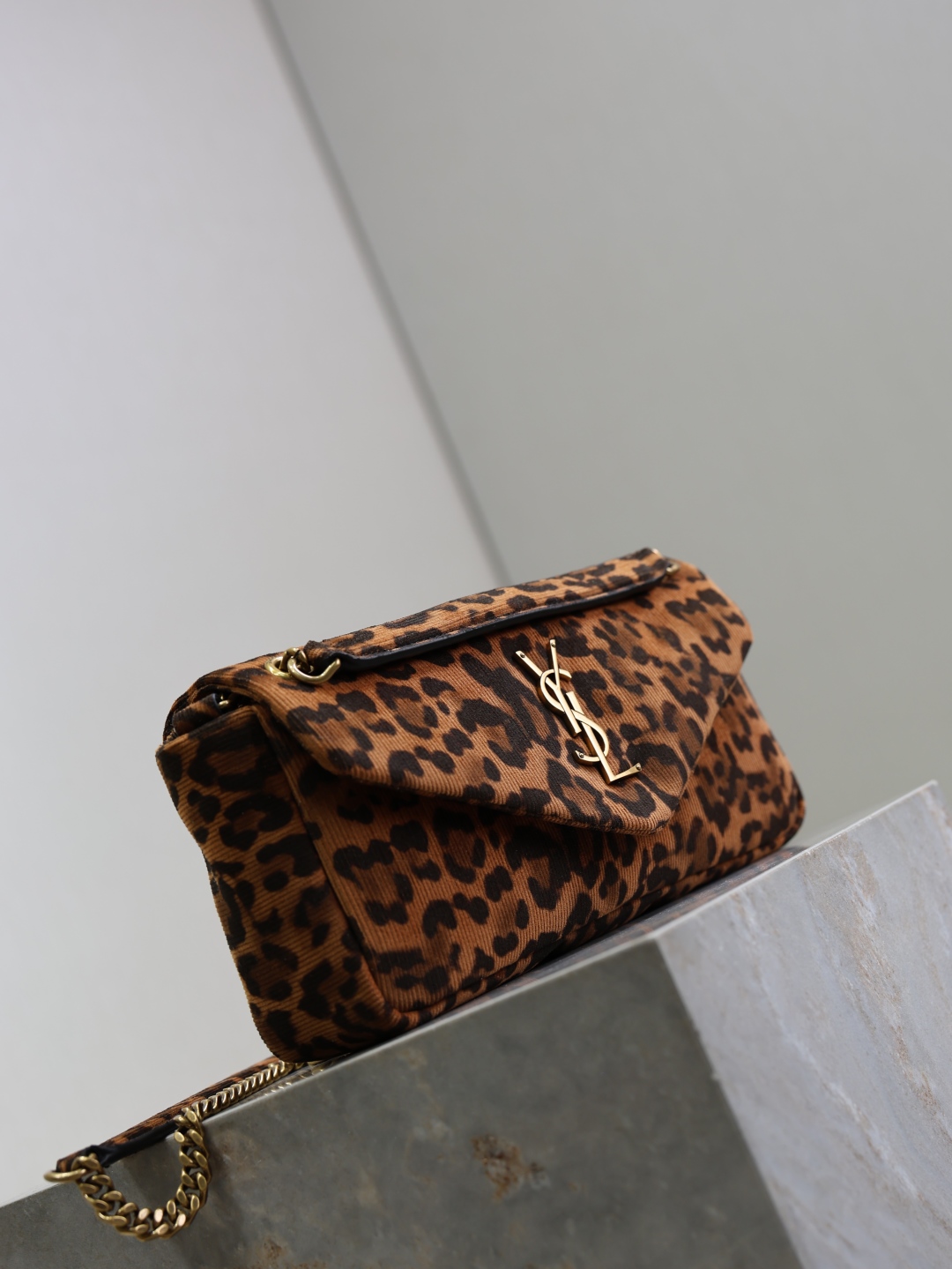 Saint Laurent Calypso Leopard Print Canvas Bag with Gold Hardware 4 cmp i1752216299544 8089 0 2