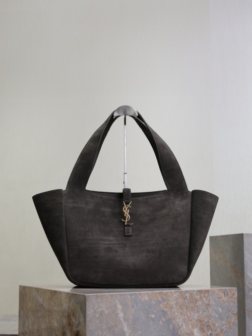 Saint Laurent Bea Suede Shopping Bag/Hobo - Spacious & Stylish 1 Saint Laurent Bea Suede Shopping Bag/Hobo - Spacious & Stylish
