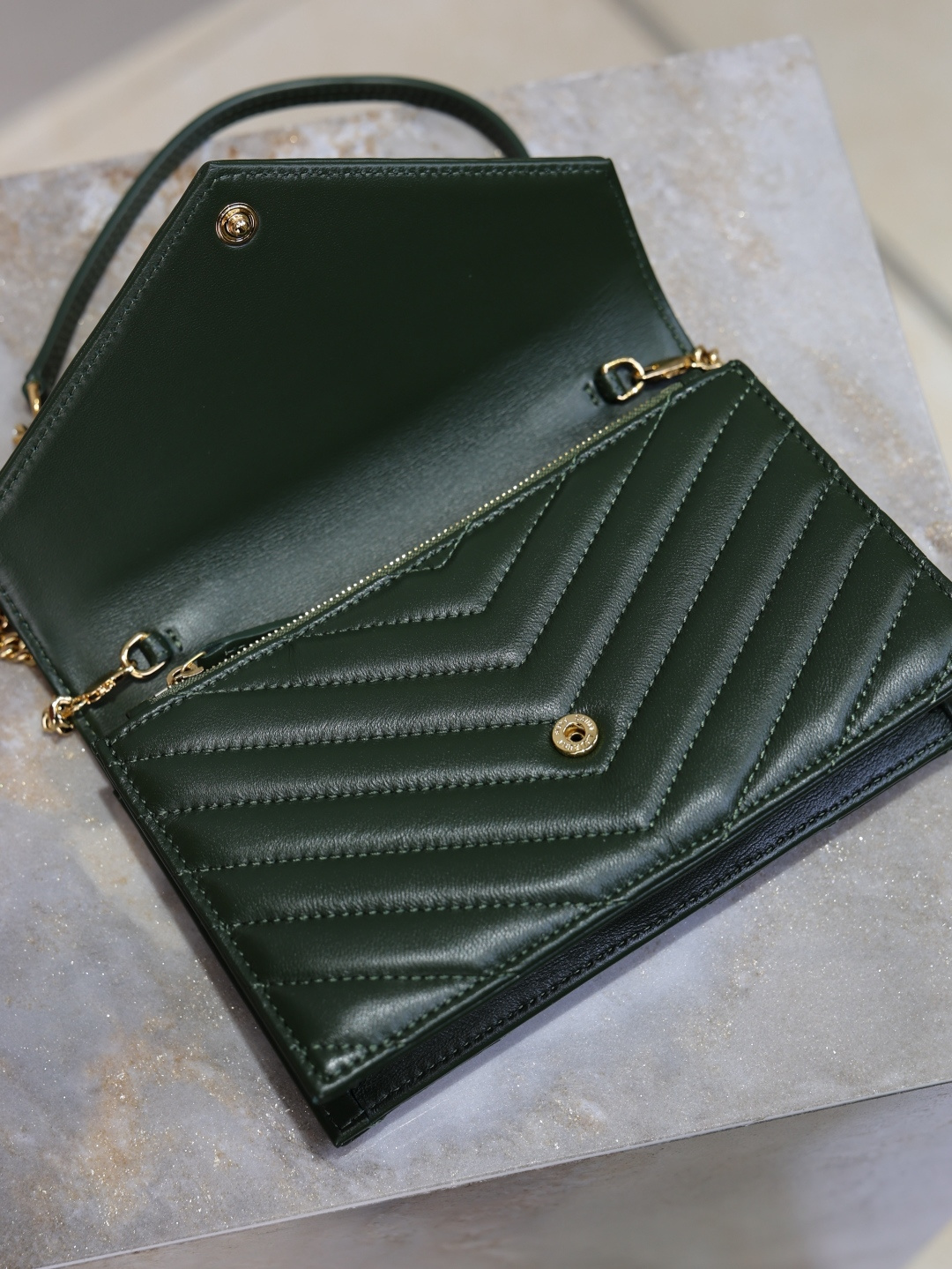 YSL bag Green — photo 7