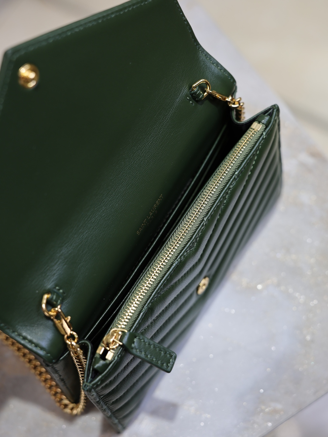 YSL bag Green — photo 8