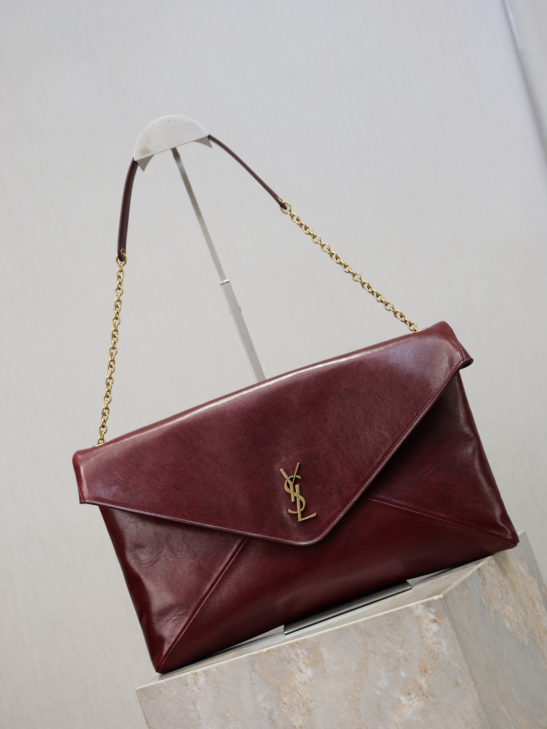 YSL bag LE envelopketting clutch — photo 2