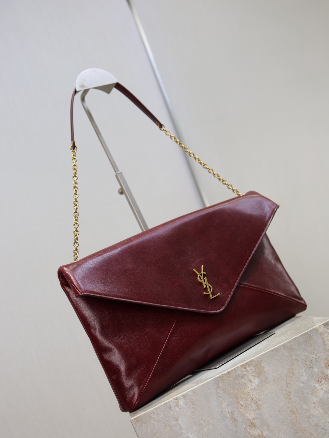 YSL bag LE envelopketting clutch — photo 3