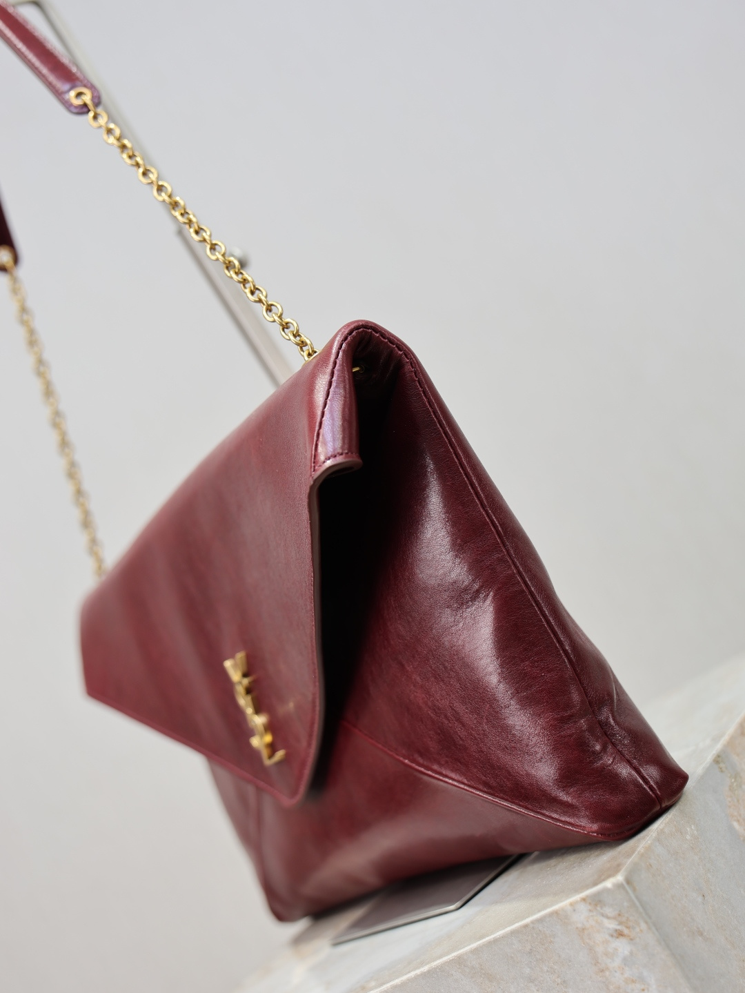 YSL bag LE envelopketting clutch — photo 4