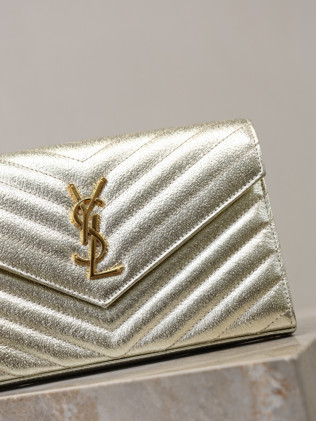 Saint Laurent Gold everyday shoulder