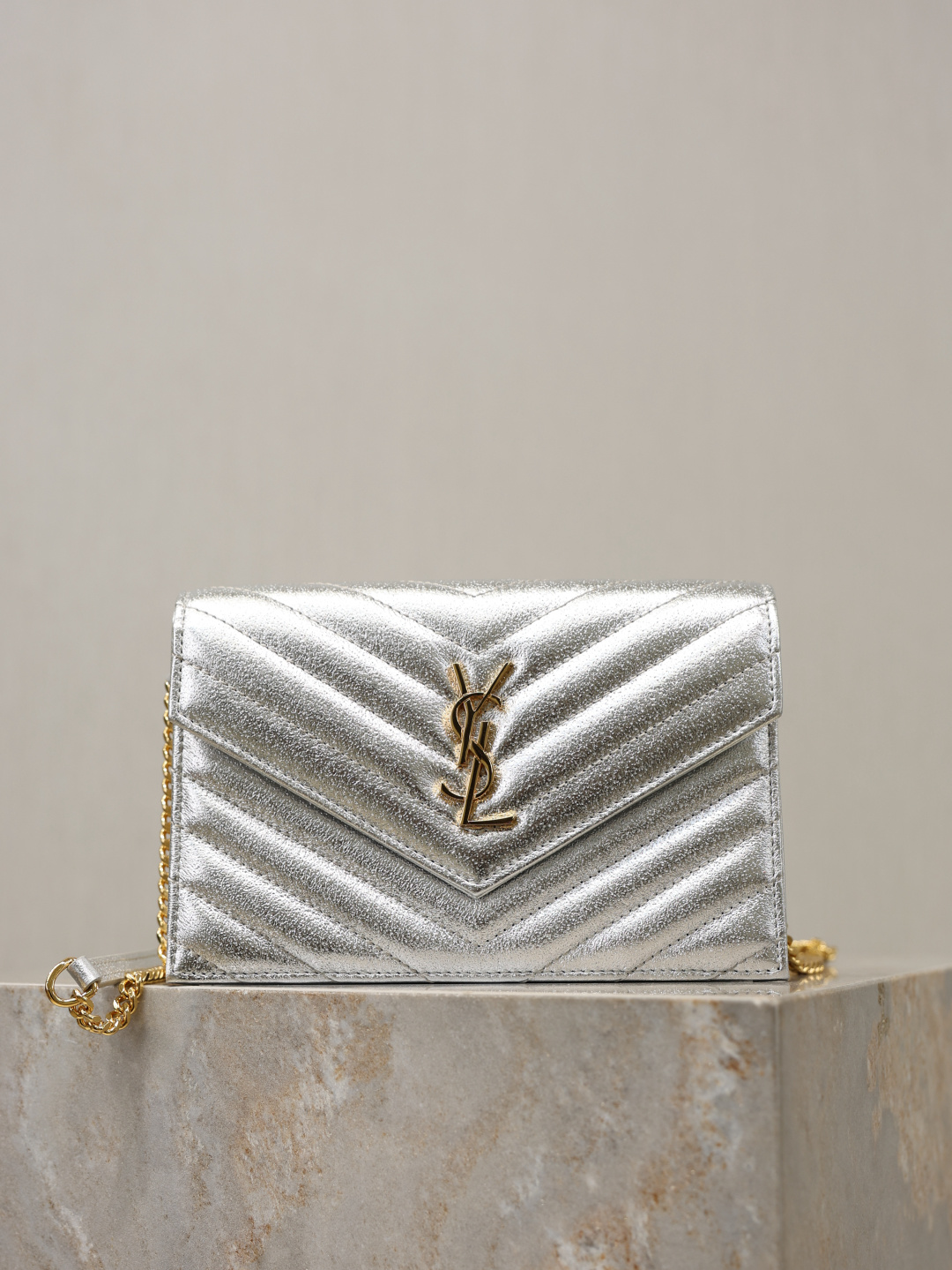 Saint Laurent Silver everyday shoulder