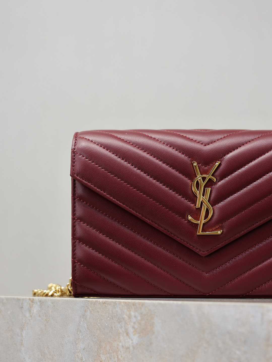Saint Laurent Gold everyday shoulder
