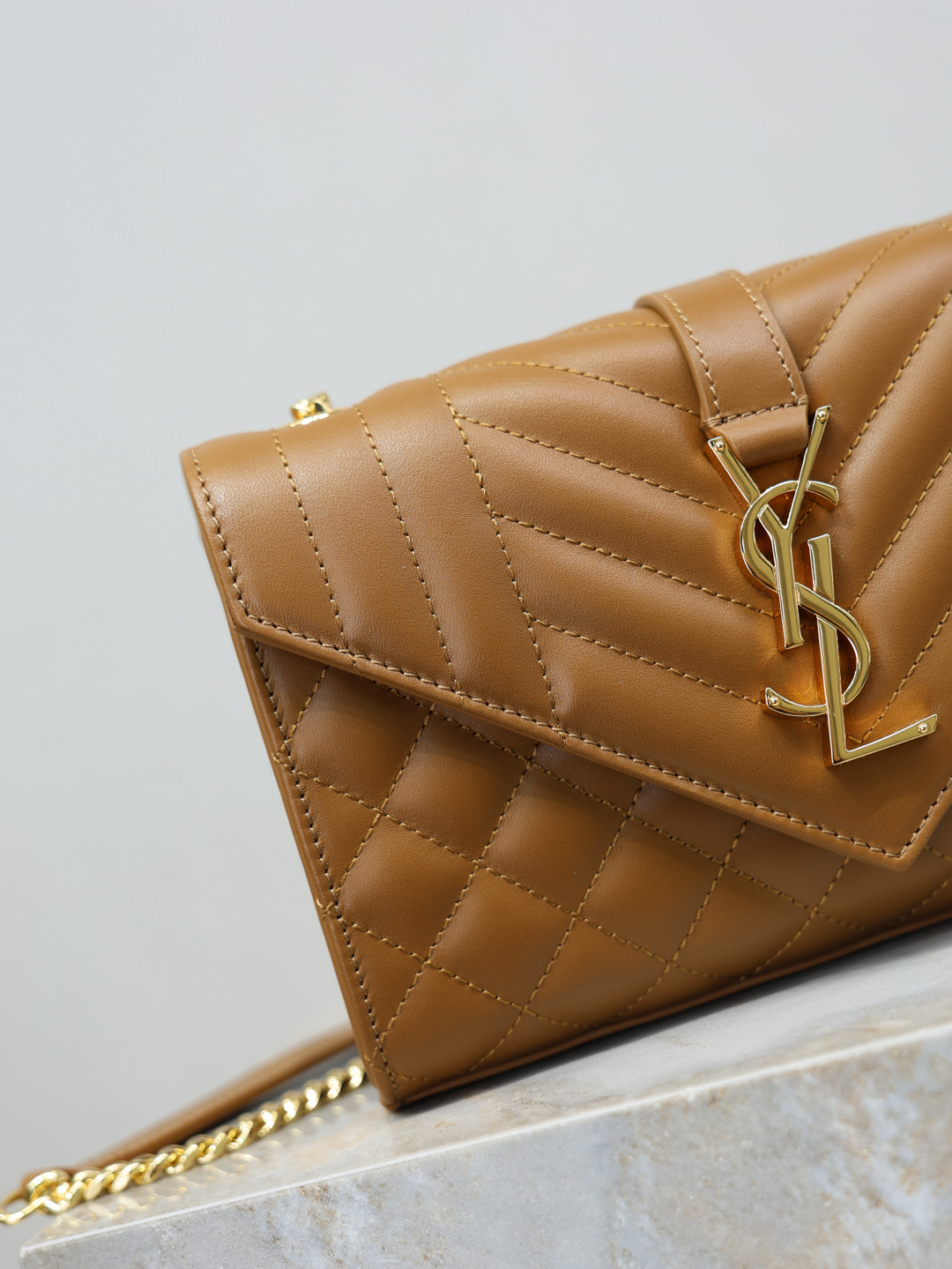 Saint Laurent Gold everyday shoulder
