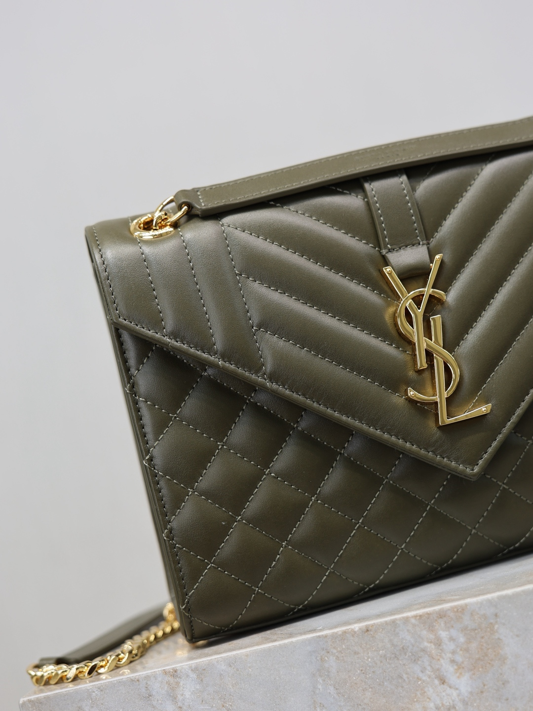 Saint Laurent Green everyday shoulder