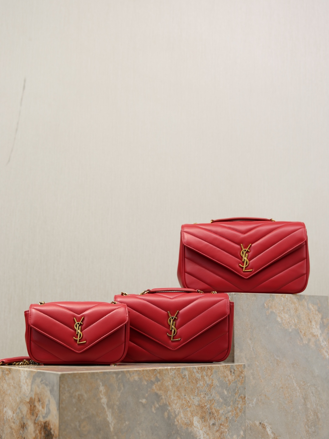 NO:772223,Loulou_Sheepskin red gold buckle · 20/24/29cm, saint laurent, saint laurent, sheepskin19860909Loulou_羊皮款 红色金扣· 20/24/29cm,圣罗兰,saint laurent,sheepskin,Bag