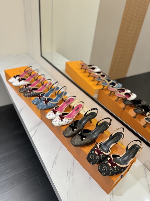 Louis Vuitton Women's Slingback Pumps with Bow Detail - Size 35-40 11 Louis Vuitton Women's Slingback Pumps with Bow Detail - Size 35-40