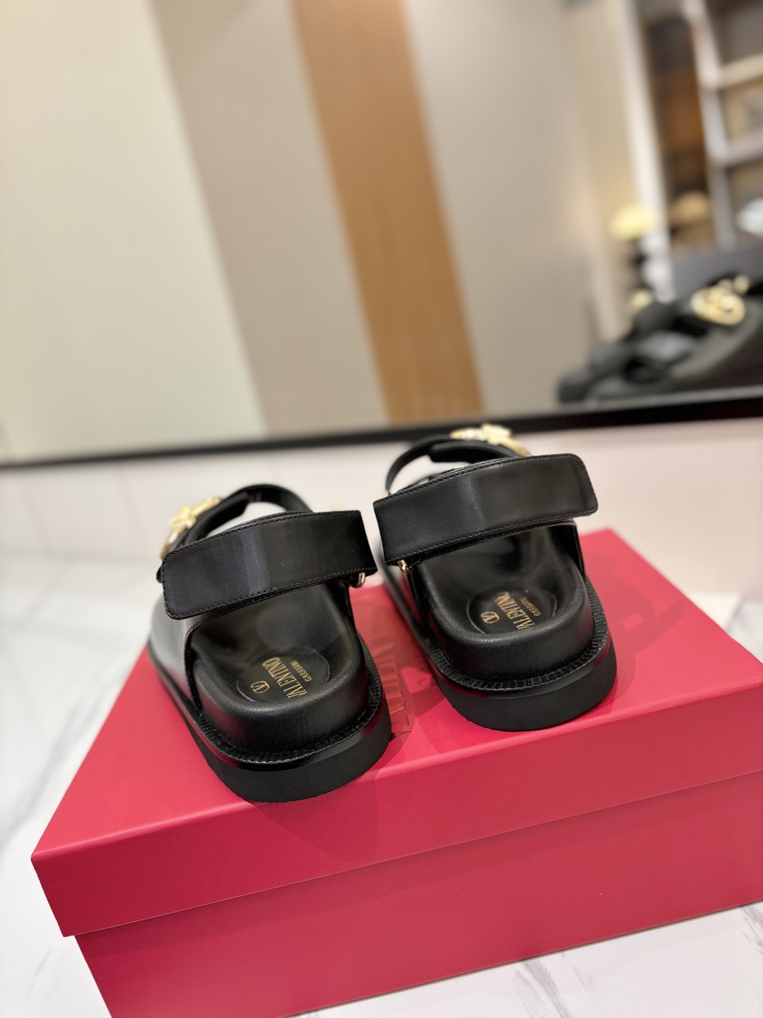 Valentino VLTN Leather Sandals/Slides - Stylish Summer Footwear (Size 35-46) 10 cmp i1742940721329 6351 0 8