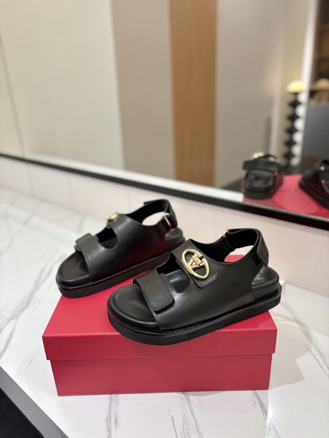 Valentino VLTN Leather Sandals/Slides - Stylish Summer Footwear (Size 35-46) 3 cmp i1742940826151 6508 0 1