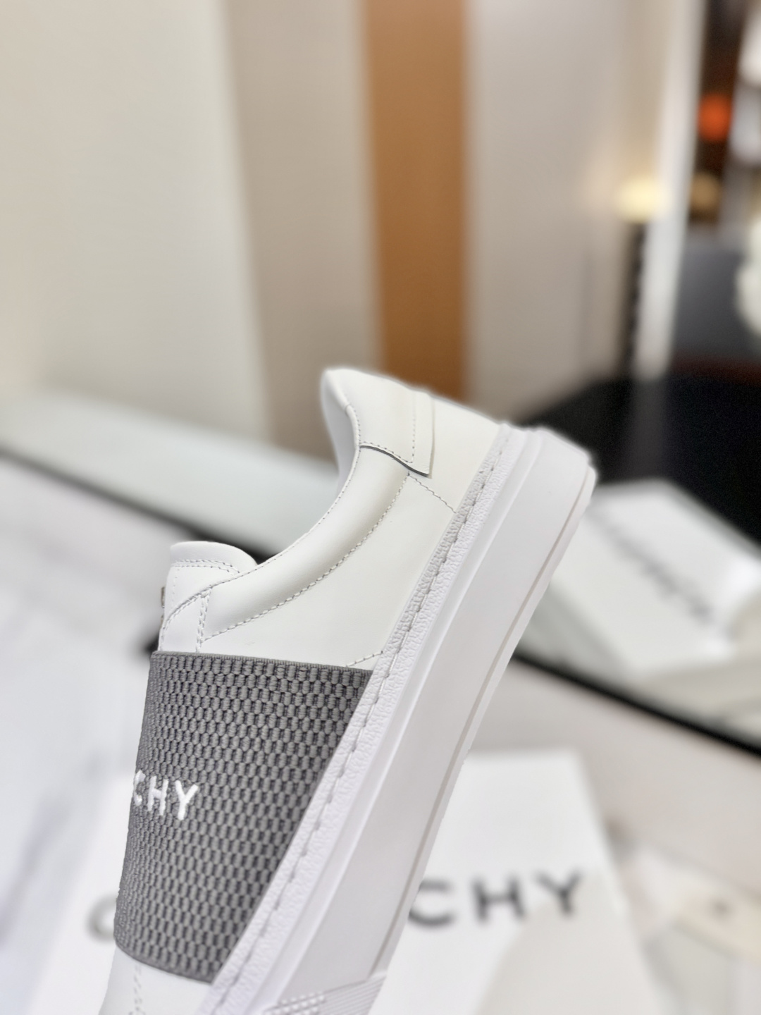 Givenchy Logo Strap Slip-on Sneakers