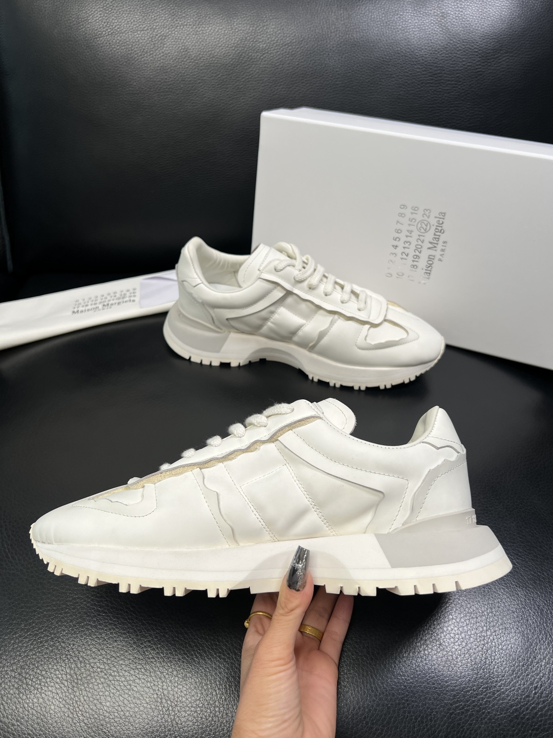 Maison Margiela 高品质 顶级工艺品 梅森马吉拉 专柜同原厂配置 ，鞋面意大利进口牛皮面料