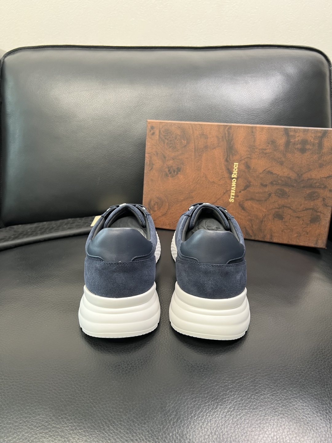 StefanoRicci 高品质 顶级工艺品 史蒂芬 劳尼治 专柜新品同步，鞋面意大利进口牛皮面料，进口