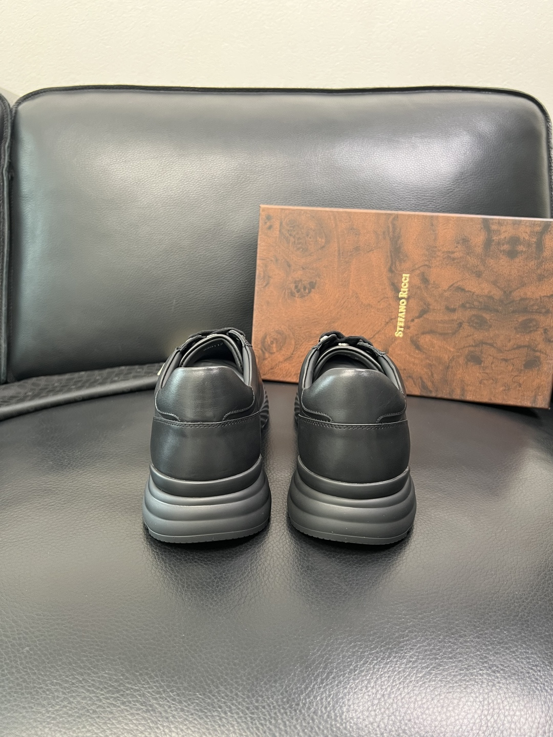 StefanoRicci 高品质 顶级工艺品 史蒂芬 劳尼治 专柜新品同步，鞋面意大利进口牛皮面料，进口