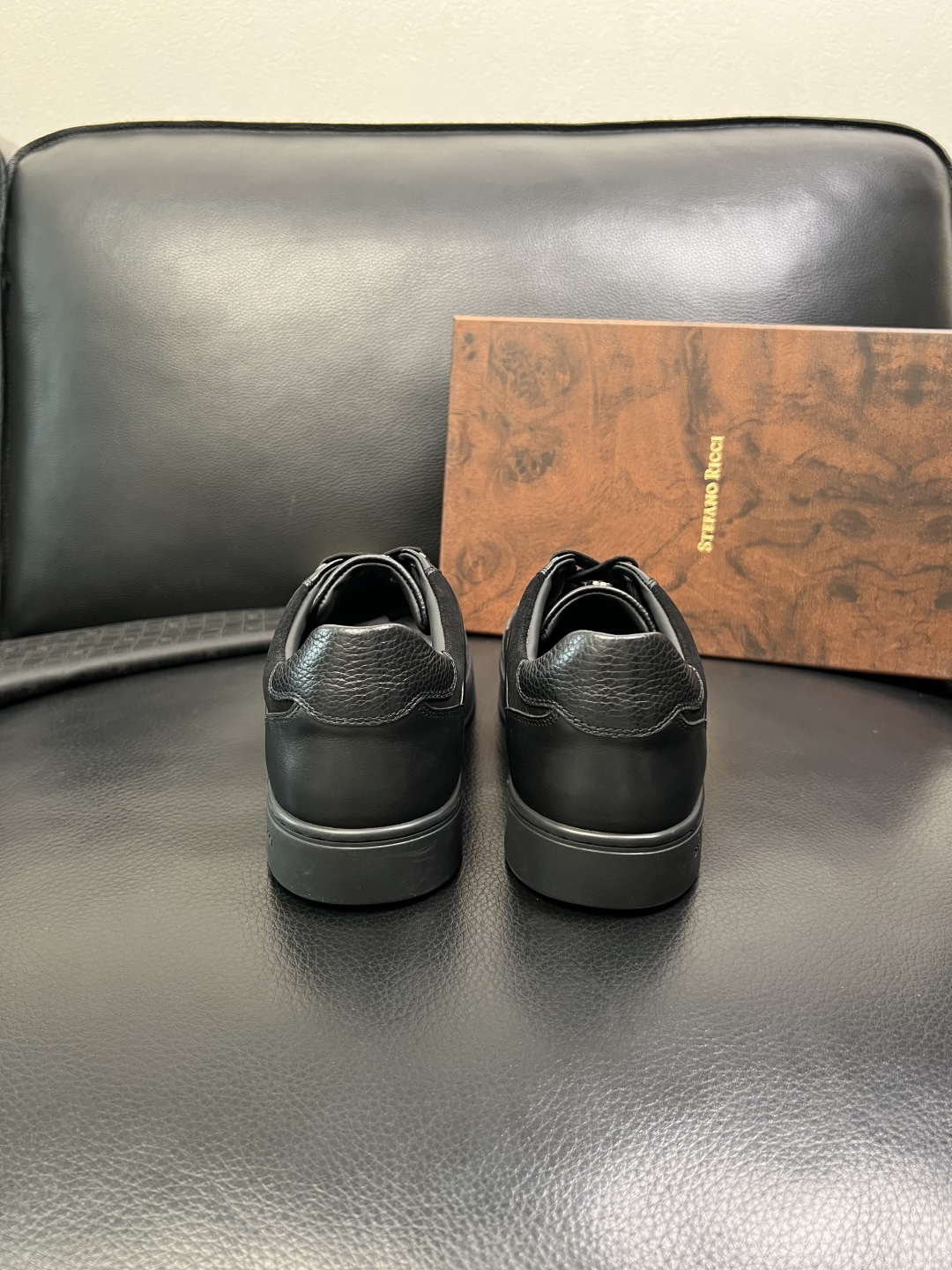 StefanoRicci 高品质 顶级工艺品 史蒂芬 劳尼治 专柜新品同步，鞋面意大利进口牛皮面料，进口