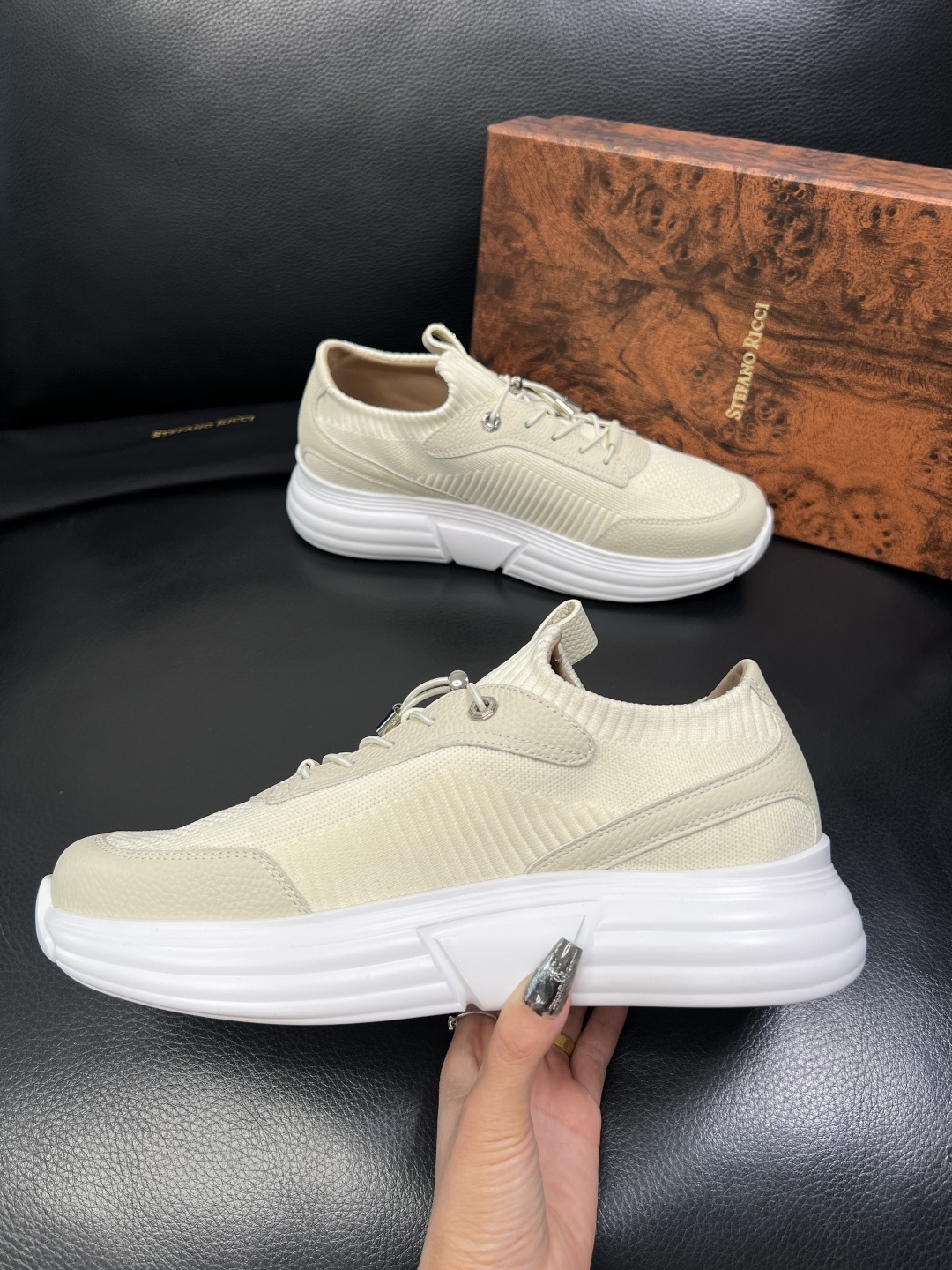 ⚠️只换码不退⚠️ StefanoRicci 高品质 顶级工艺品 史蒂芬 劳尼治 专柜新品同步，鞋面意大