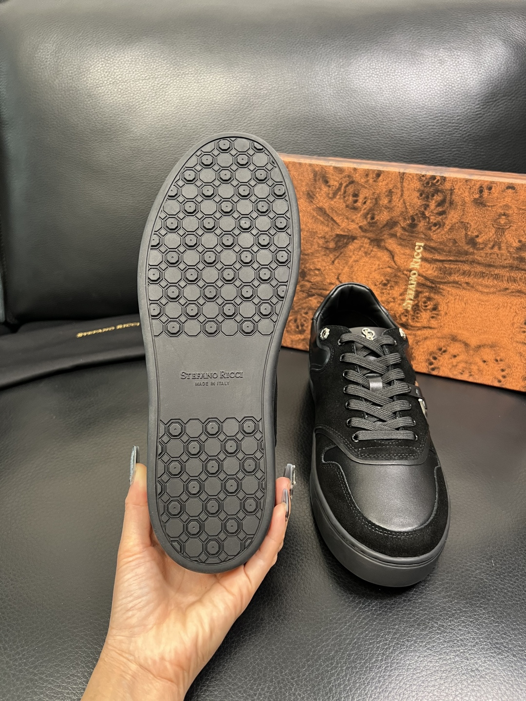 ⚠️只换码不退⚠️ StefanoRicci 高品质 顶级工艺品 史蒂芬 劳尼治 专柜新品同步，鞋面意大
