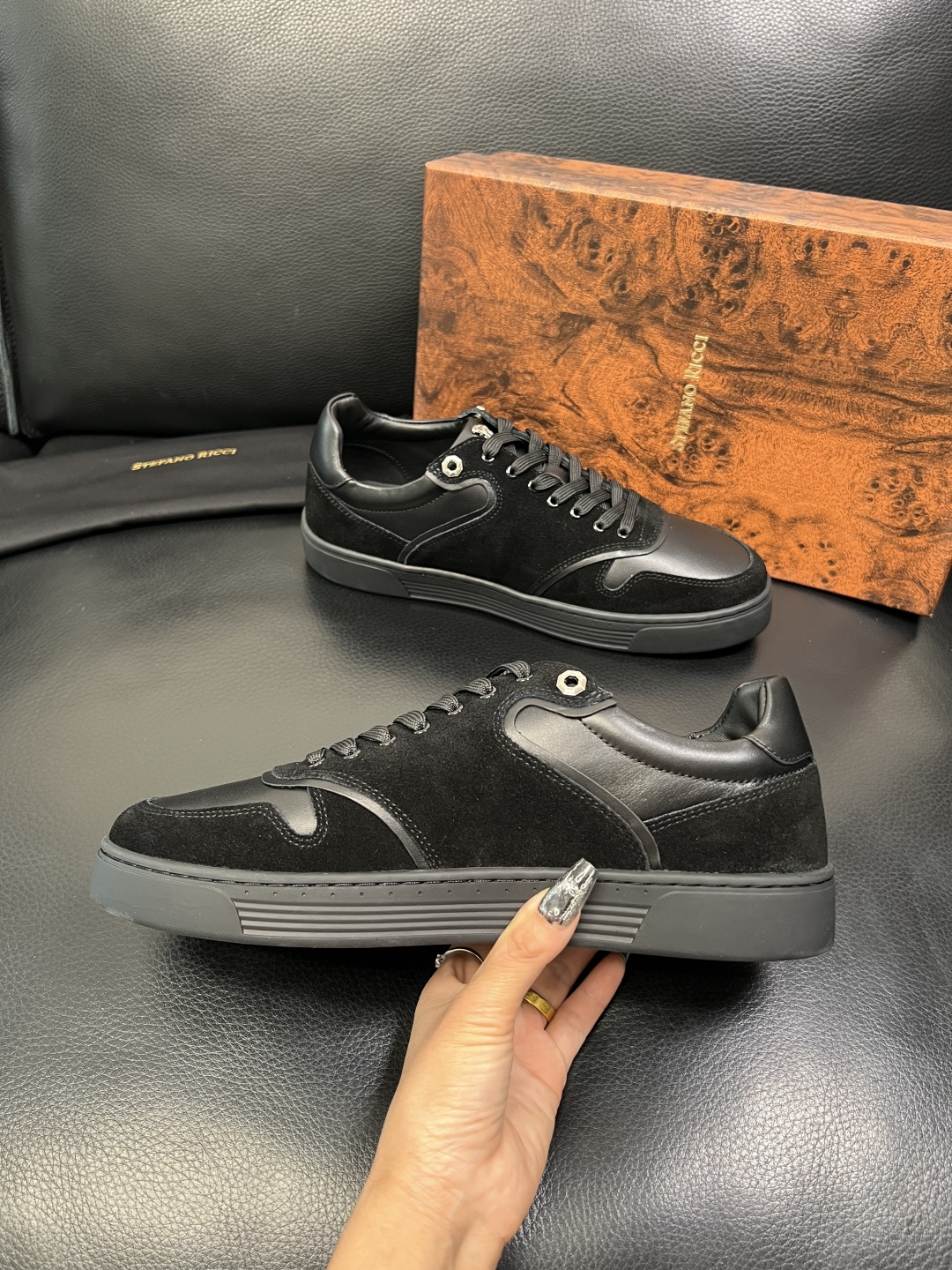 ⚠️只换码不退⚠️ StefanoRicci 高品质 顶级工艺品 史蒂芬 劳尼治 专柜新品同步，鞋面意大