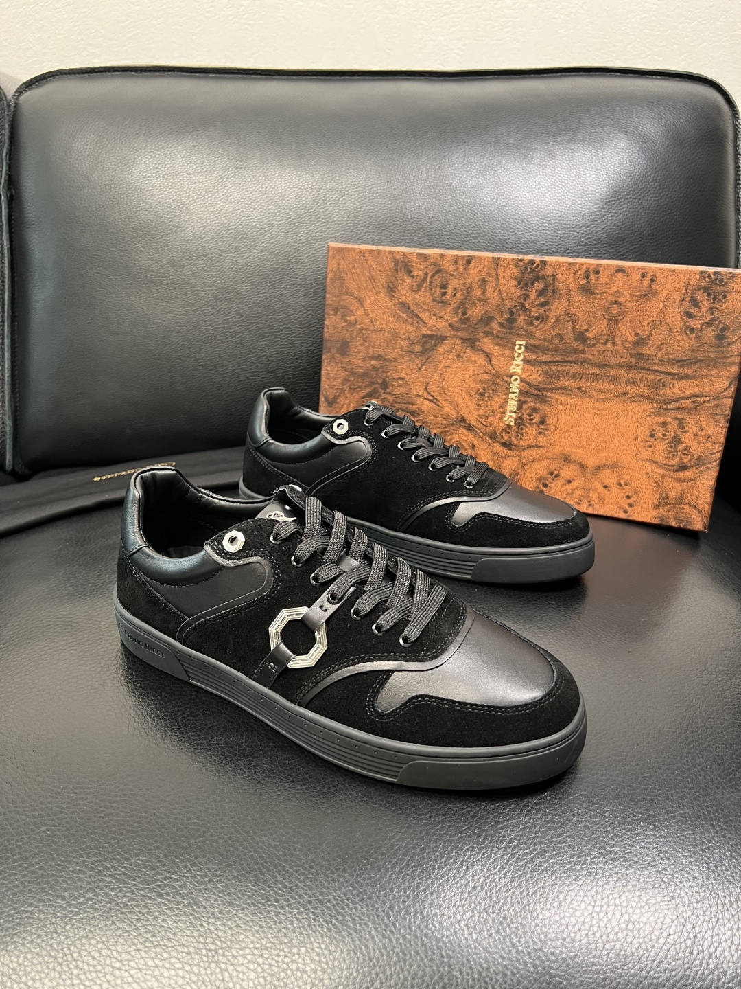 ⚠️只换码不退⚠️ StefanoRicci 高品质 顶级工艺品 史蒂芬 劳尼治 专柜新品同步，鞋面意大