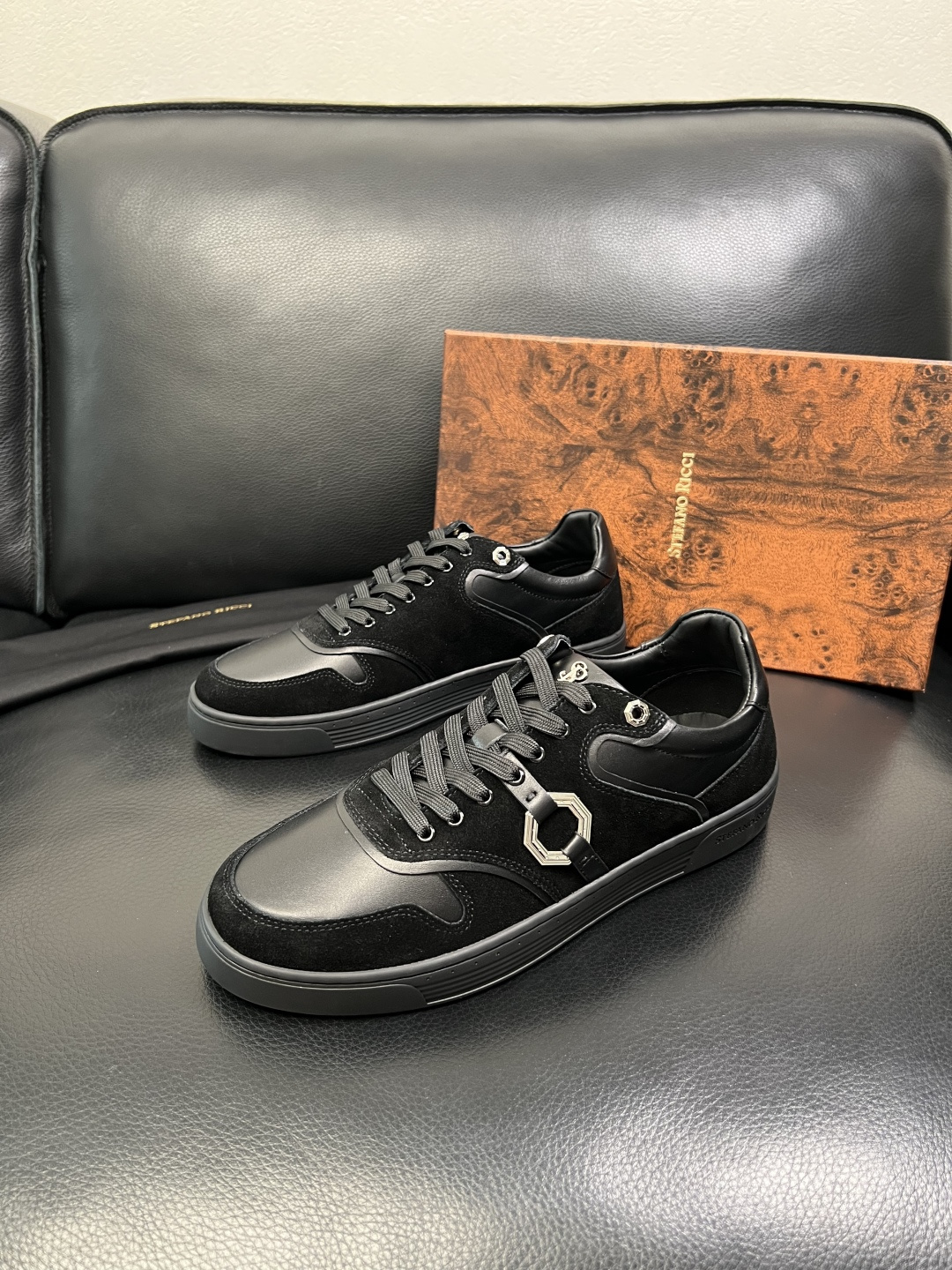 ⚠️只换码不退⚠️ StefanoRicci 高品质 顶级工艺品 史蒂芬 劳尼治 专柜新品同步，鞋面意大