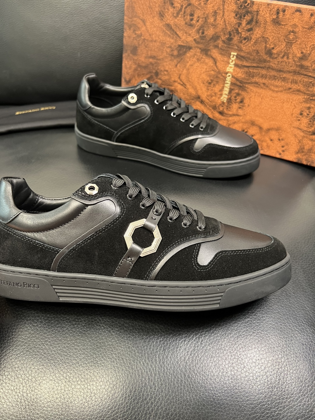 ⚠️只换码不退⚠️ StefanoRicci 高品质 顶级工艺品 史蒂芬 劳尼治 专柜新品同步，鞋面意大