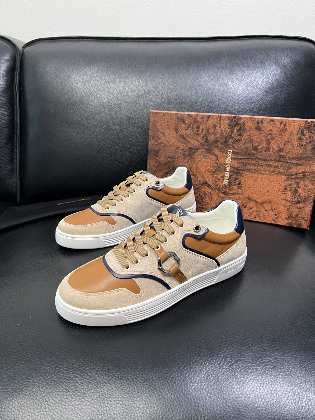 ⚠️只换码不退⚠️ StefanoRicci 高品质 顶级工艺品 史蒂芬 劳尼治 专柜新品同步，鞋面意大