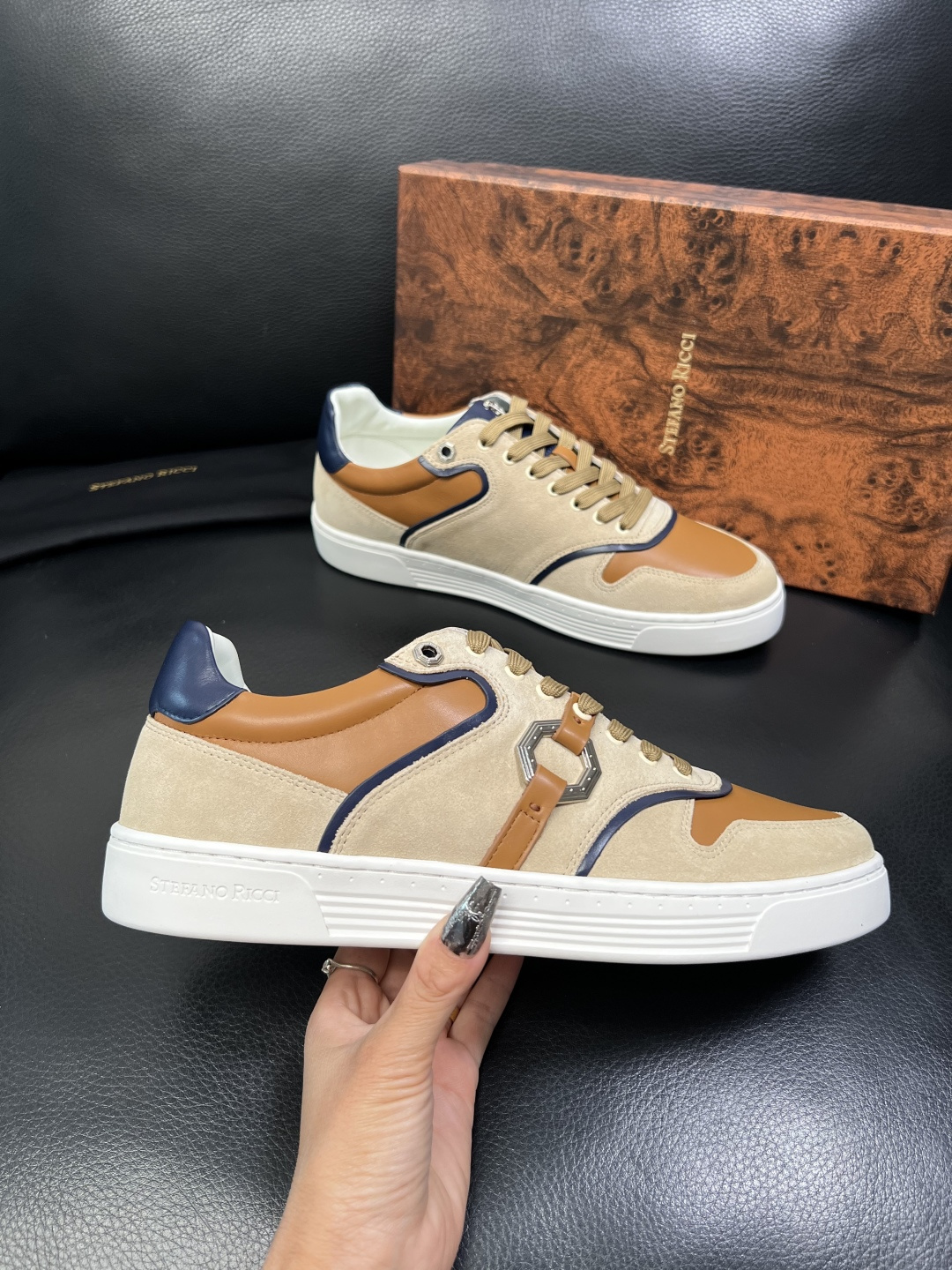 ⚠️只换码不退⚠️ StefanoRicci 高品质 顶级工艺品 史蒂芬 劳尼治 专柜新品同步，鞋面意大