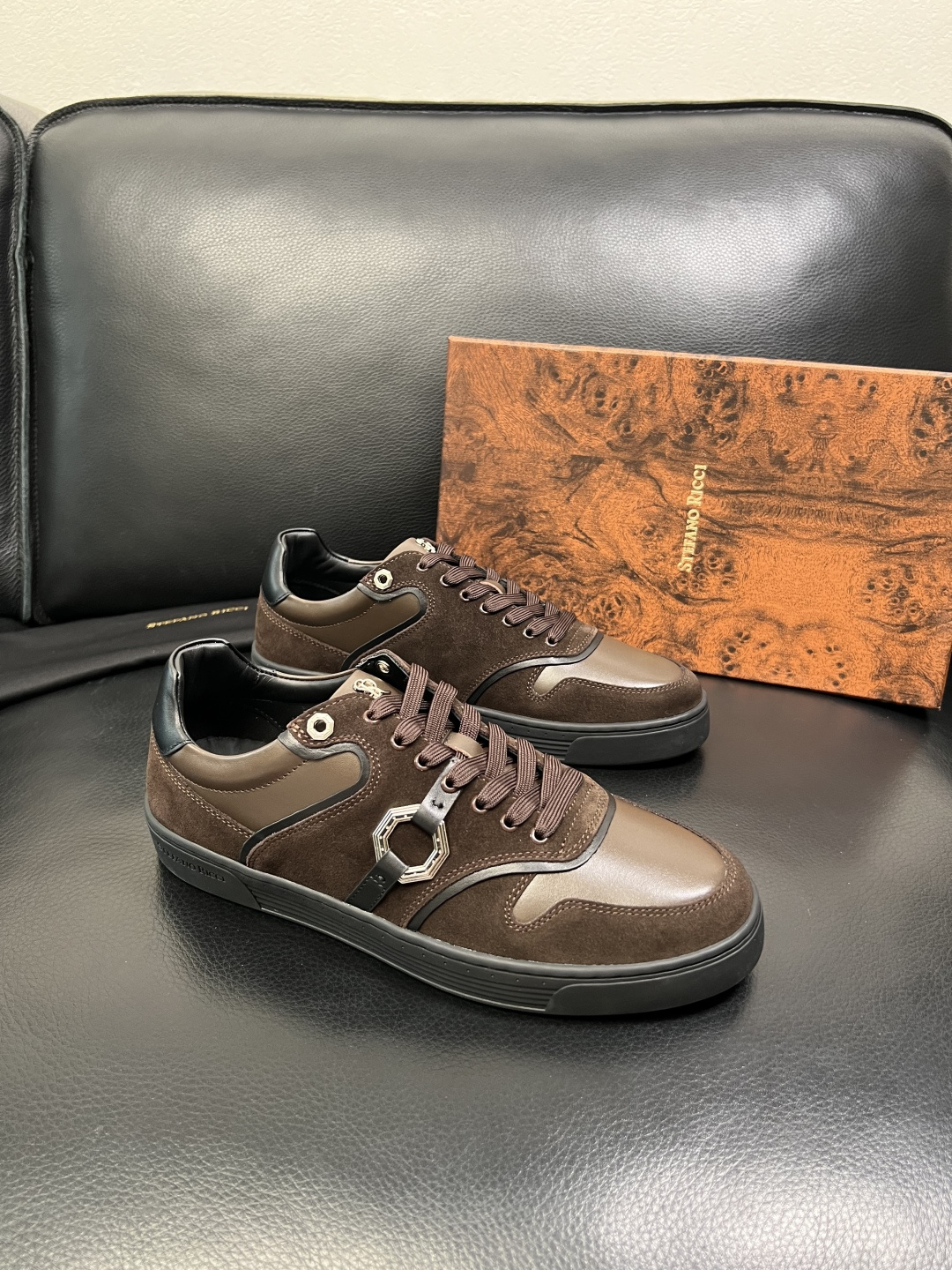 ⚠️只换码不退⚠️ StefanoRicci 高品质 顶级工艺品 史蒂芬 劳尼治 专柜新品同步，鞋面意大