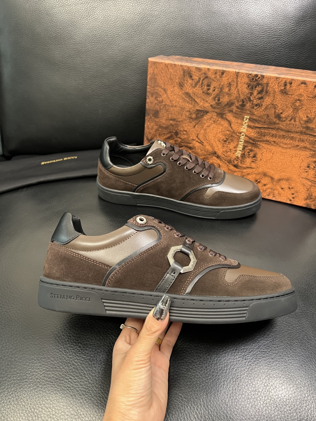 ⚠️只换码不退⚠️ StefanoRicci 高品质 顶级工艺品 史蒂芬 劳尼治 专柜新品同步，鞋面意大