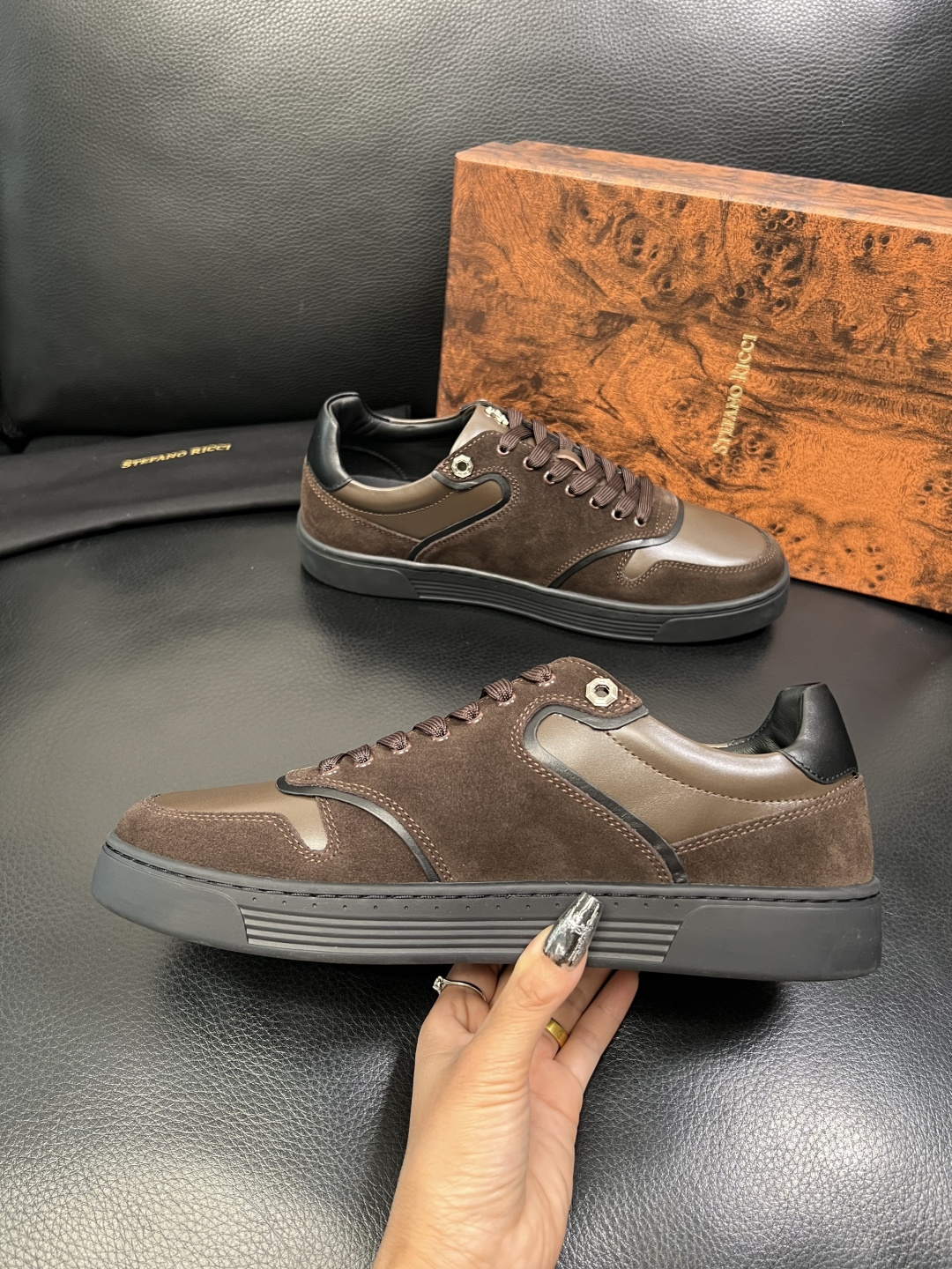 ⚠️只换码不退⚠️ StefanoRicci 高品质 顶级工艺品 史蒂芬 劳尼治 专柜新品同步，鞋面意大