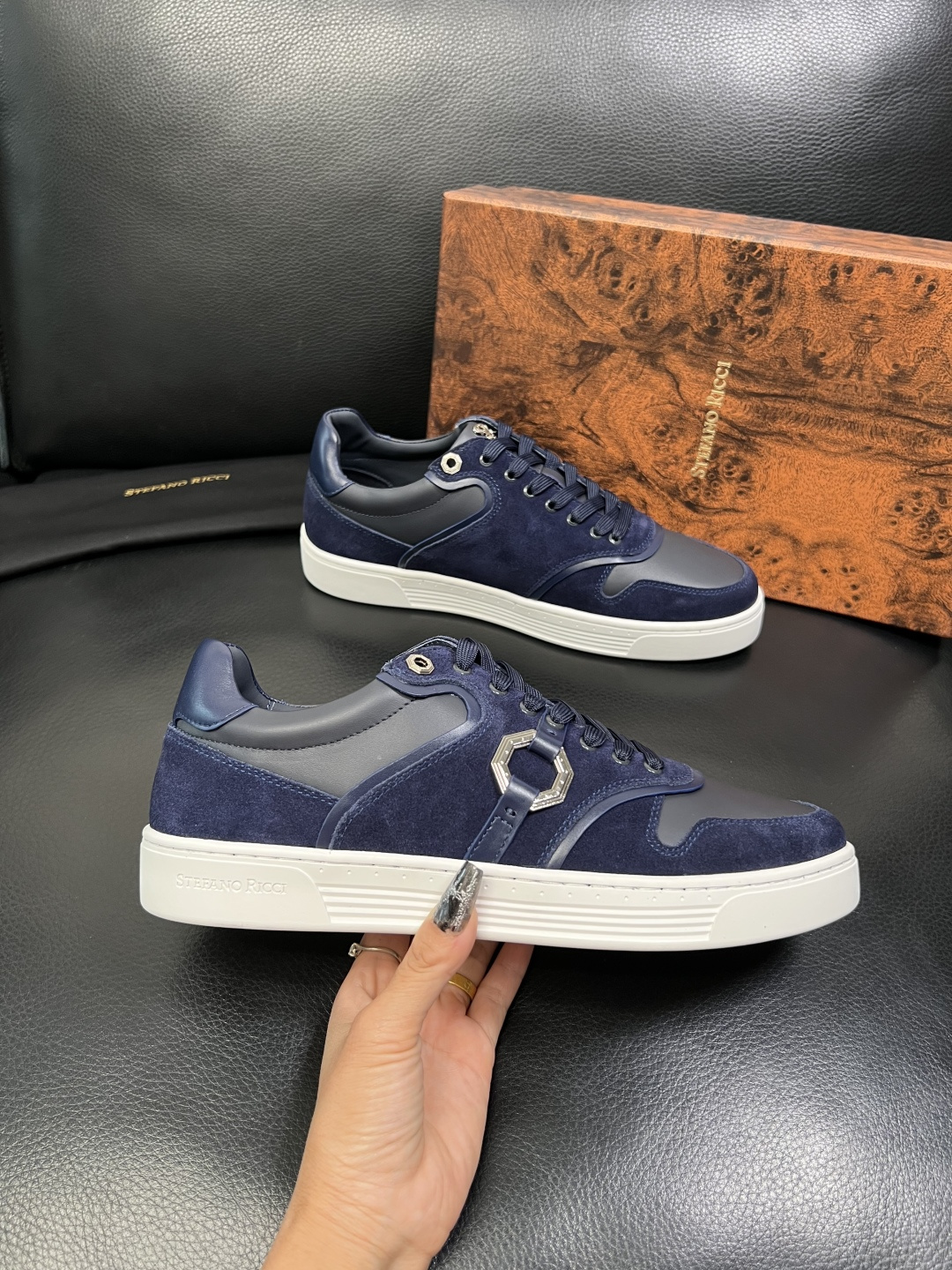 ⚠️只换码不退⚠️ StefanoRicci 高品质 顶级工艺品 史蒂芬 劳尼治 专柜新品同步，鞋面意大