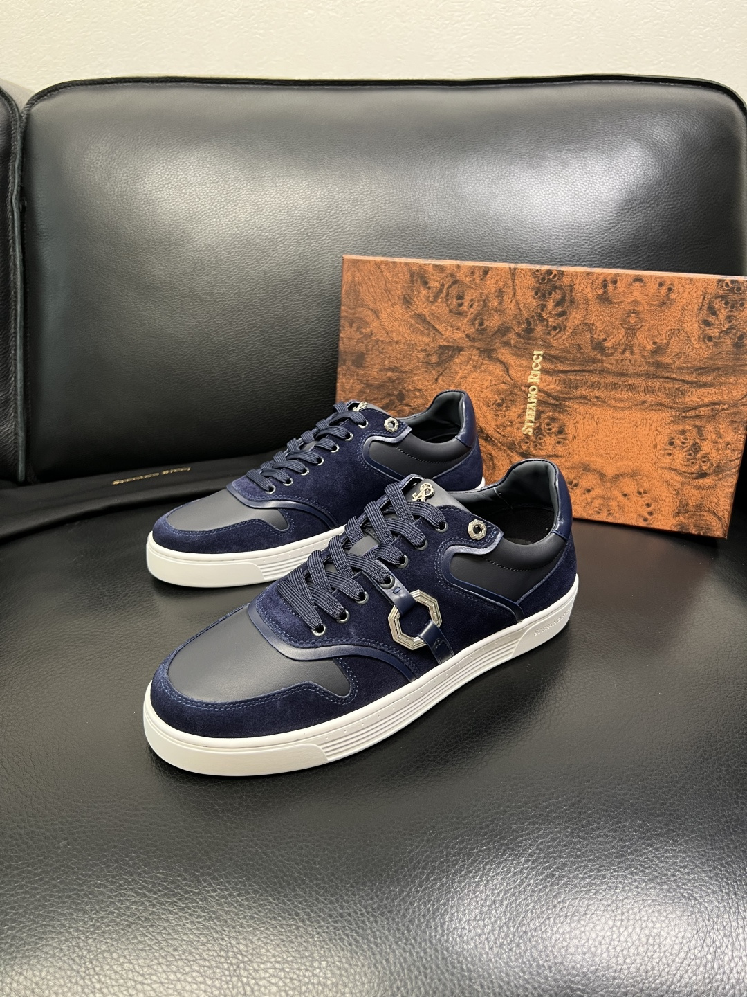 ⚠️只换码不退⚠️ StefanoRicci 高品质 顶级工艺品 史蒂芬 劳尼治 专柜新品同步，鞋面意大