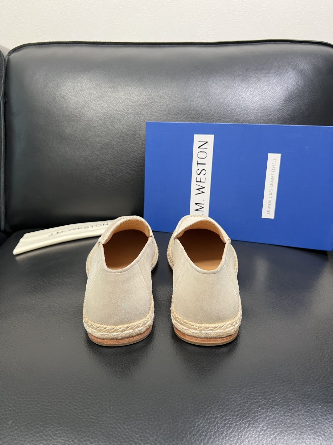 ⚠️只换码不退⚠️ J.M.WESTON 高品质 顶级工艺品 专柜新品同步，鞋面意大利进口牛皮拼布面料，