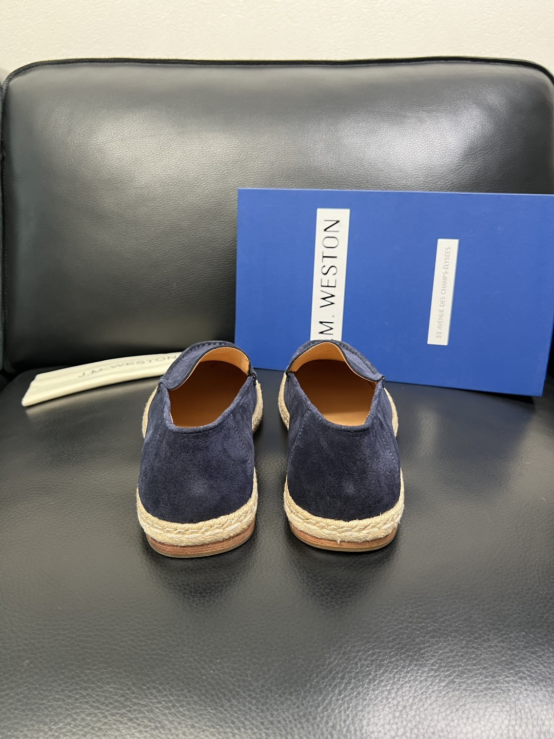 ⚠️只换码不退⚠️ J.M.WESTON 高品质 顶级工艺品 专柜新品同步，鞋面意大利进口牛皮拼布面料，