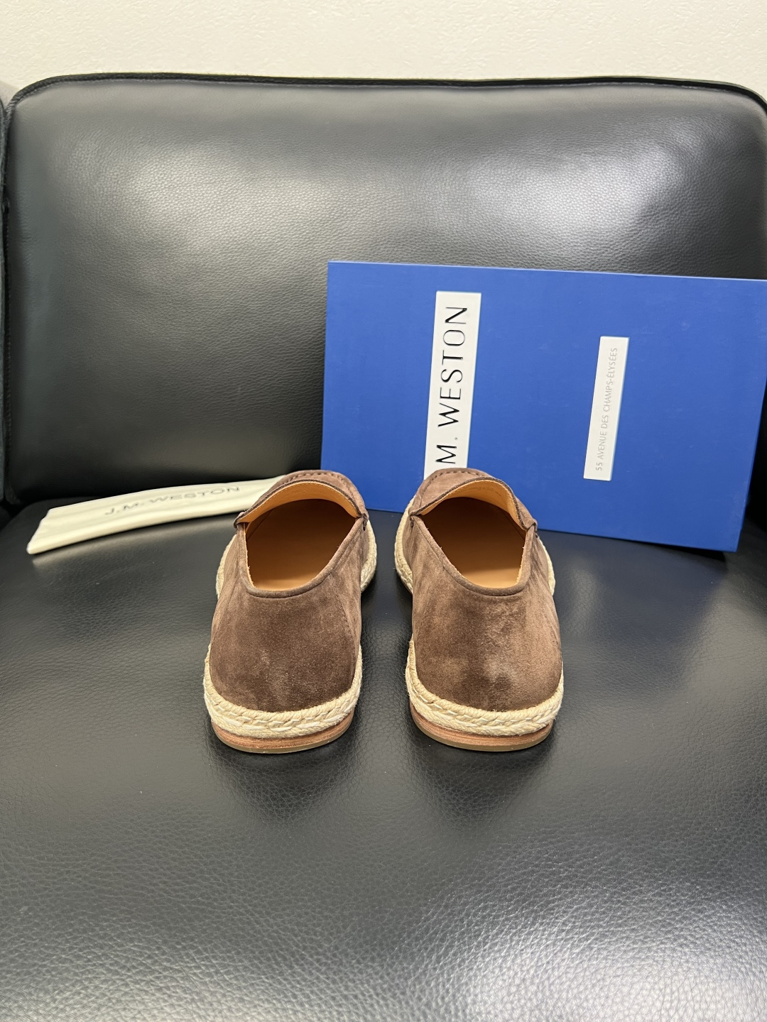 ⚠️只换码不退⚠️ J.M.WESTON 高品质 顶级工艺品 专柜新品同步，鞋面意大利进口牛皮拼布面料，