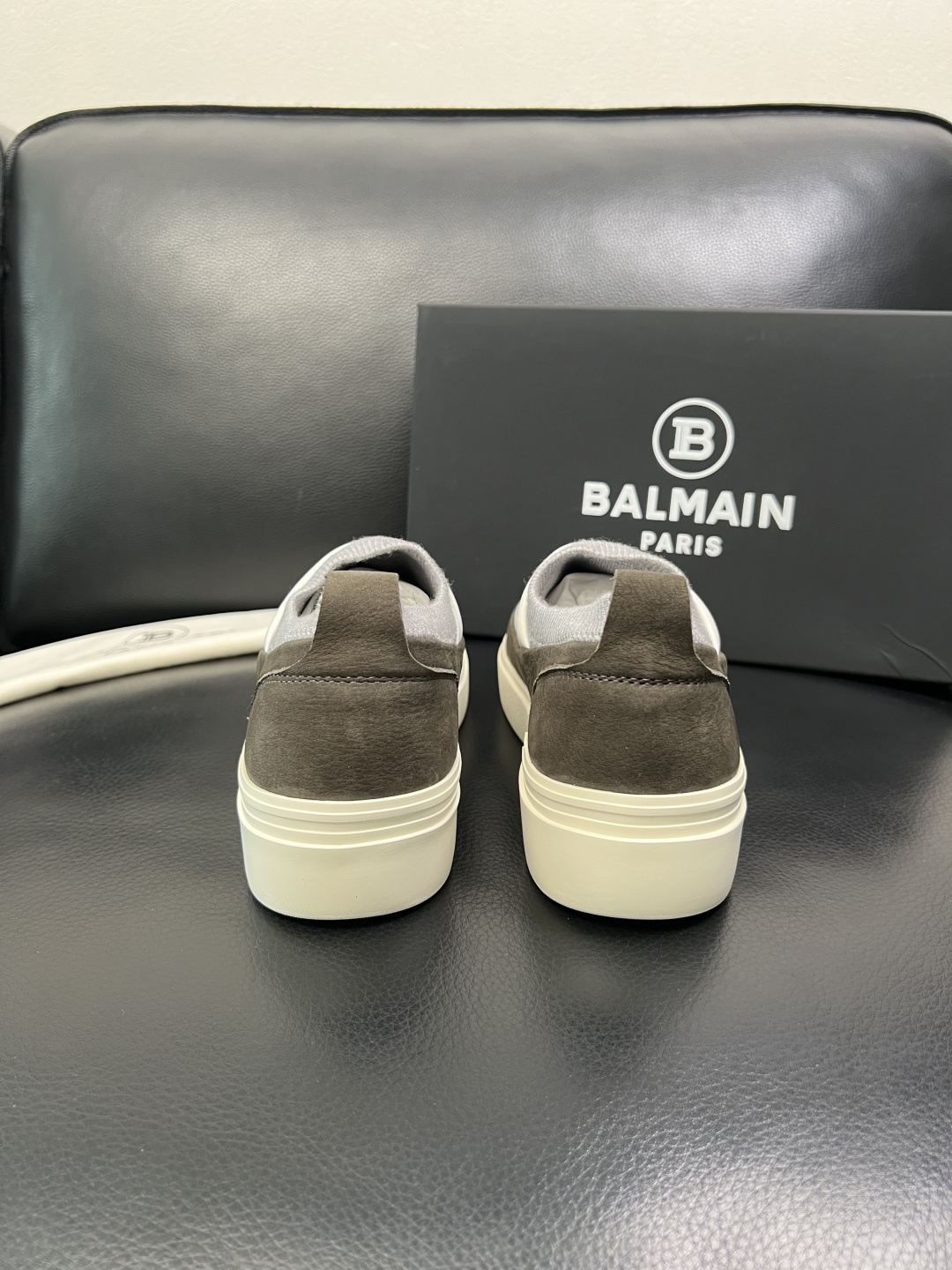 ⚠️只换码不退⚠️ BALMAIN 高品质 巴尔曼 顶级工艺品 专柜新品同步，鞋面意大利进口牛皮拼布面料