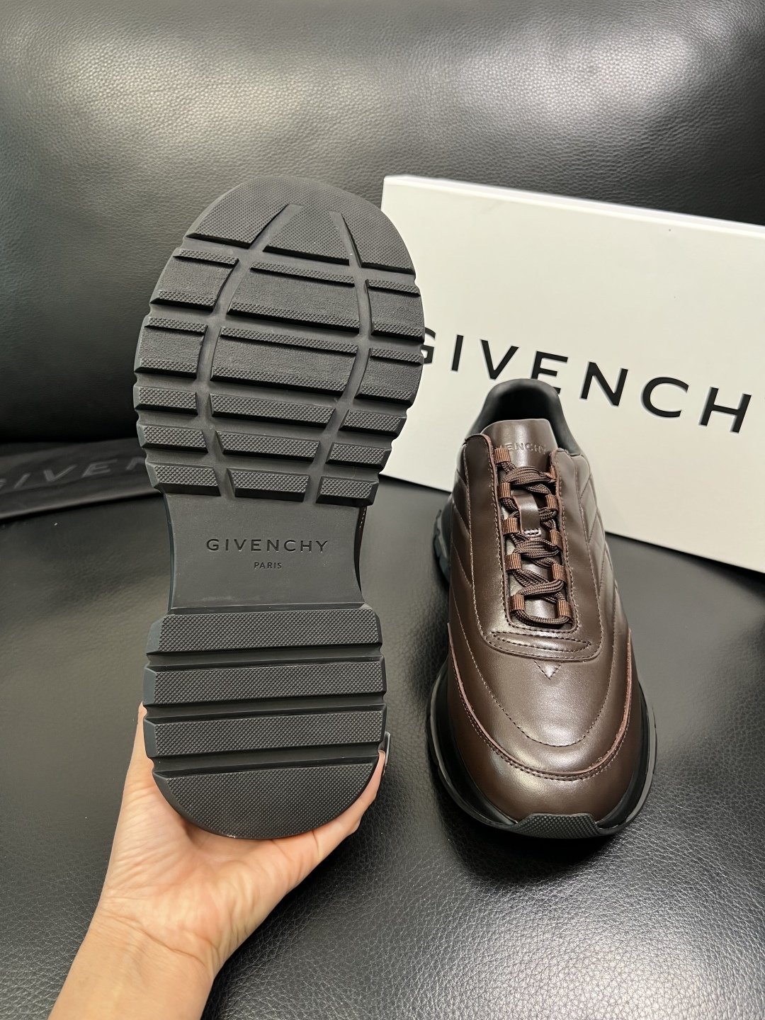 ⚠️只换码不退⚠️ Givenchy 高品质 纪梵希 顶级工艺品 专柜新品同步，鞋面意大利进口牛皮拼布面