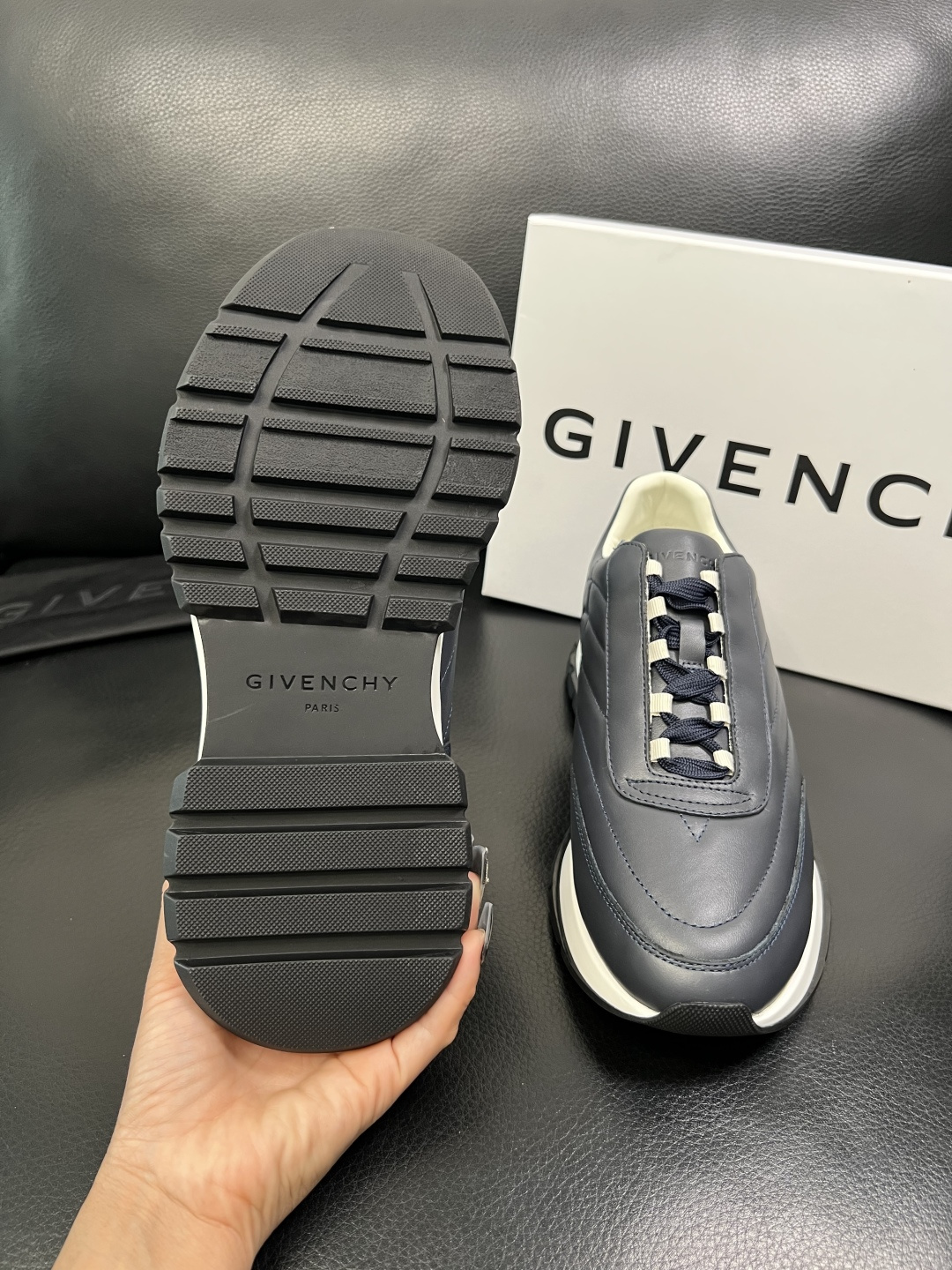 ⚠️只换码不退⚠️ Givenchy 高品质 纪梵希 顶级工艺品 专柜新品同步，鞋面意大利进口牛皮拼布面