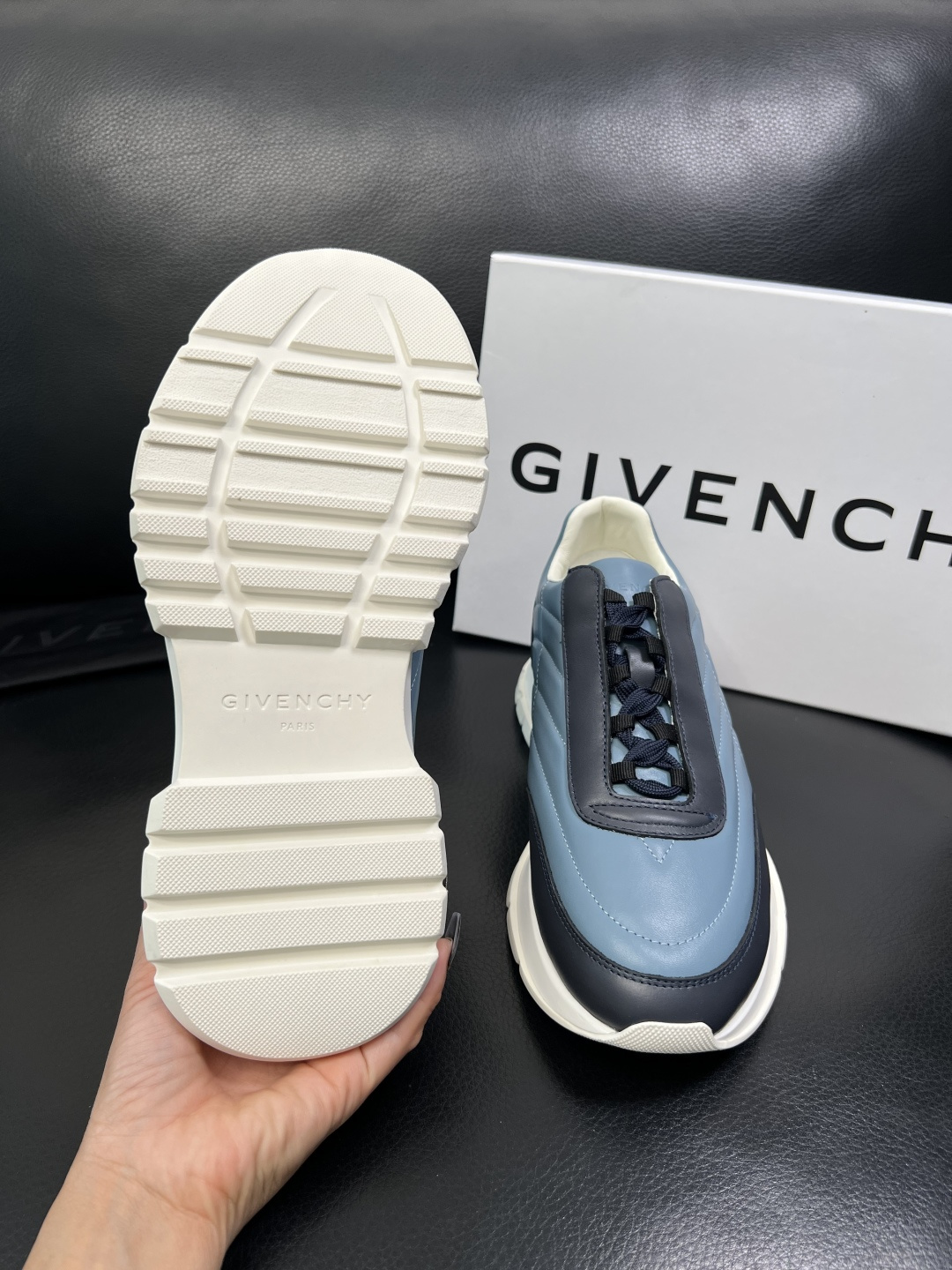 ⚠️只换码不退⚠️ Givenchy 高品质 纪梵希 顶级工艺品 专柜新品同步，鞋面意大利进口牛皮拼布面