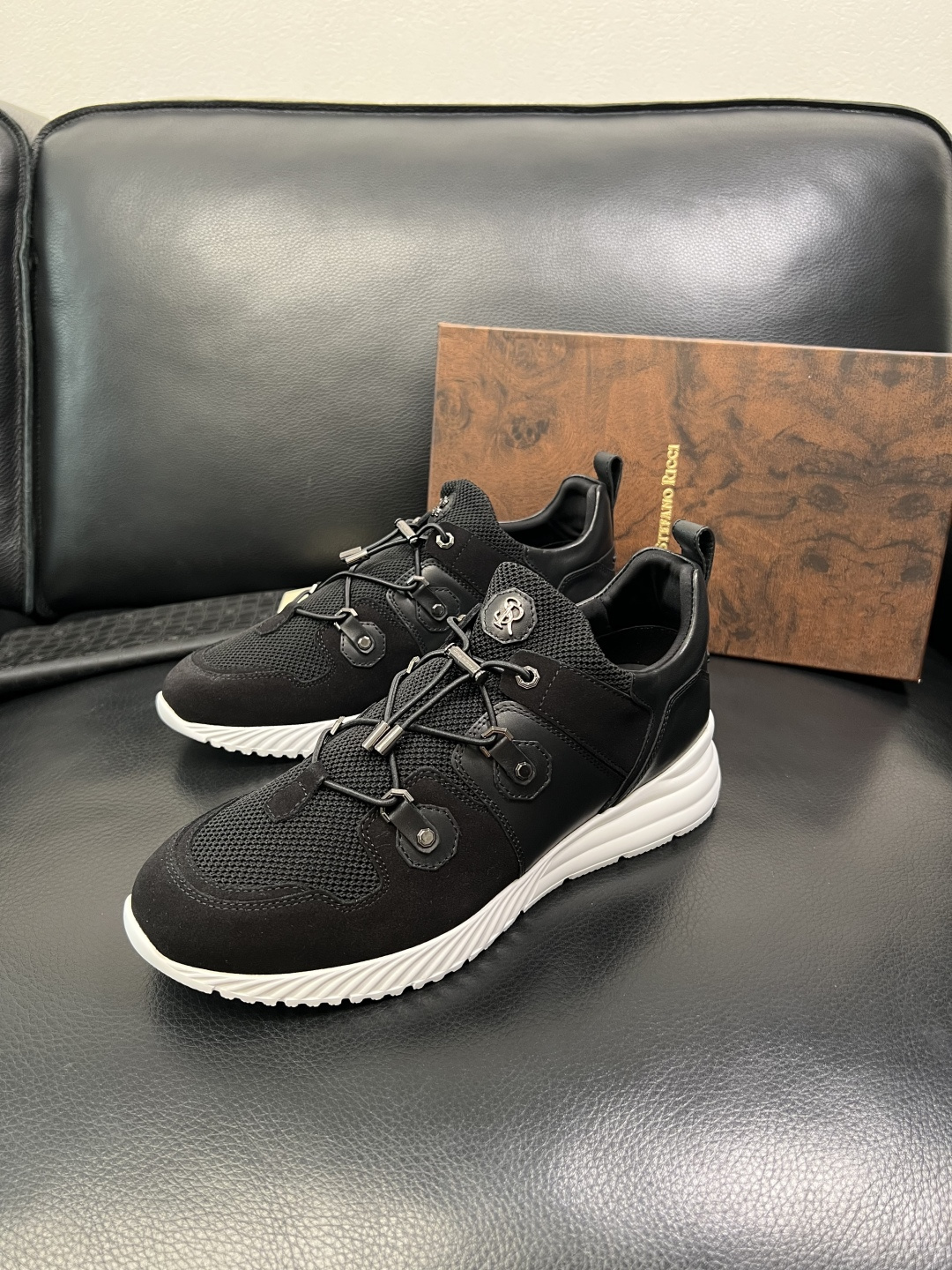 StefanoRicci 高品质 顶级工艺品 史蒂芬 劳尼治 专柜新品同步，鞋面意大利进口牛皮面料，进口