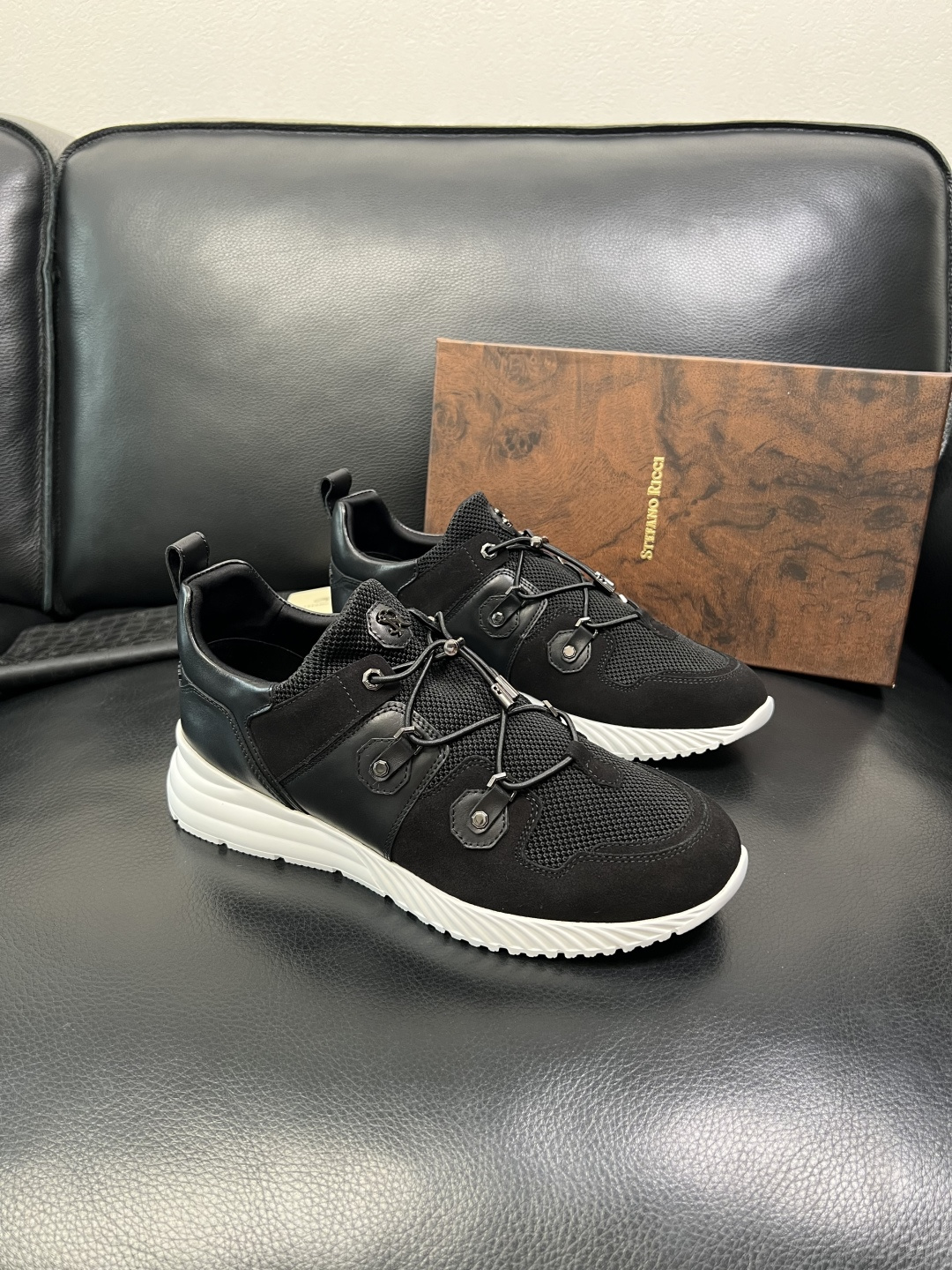 StefanoRicci 高品质 顶级工艺品 史蒂芬 劳尼治 专柜新品同步，鞋面意大利进口牛皮面料，进口