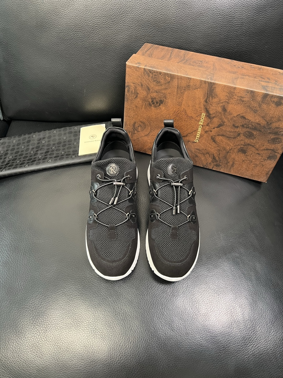 StefanoRicci 高品质 顶级工艺品 史蒂芬 劳尼治 专柜新品同步，鞋面意大利进口牛皮面料，进口