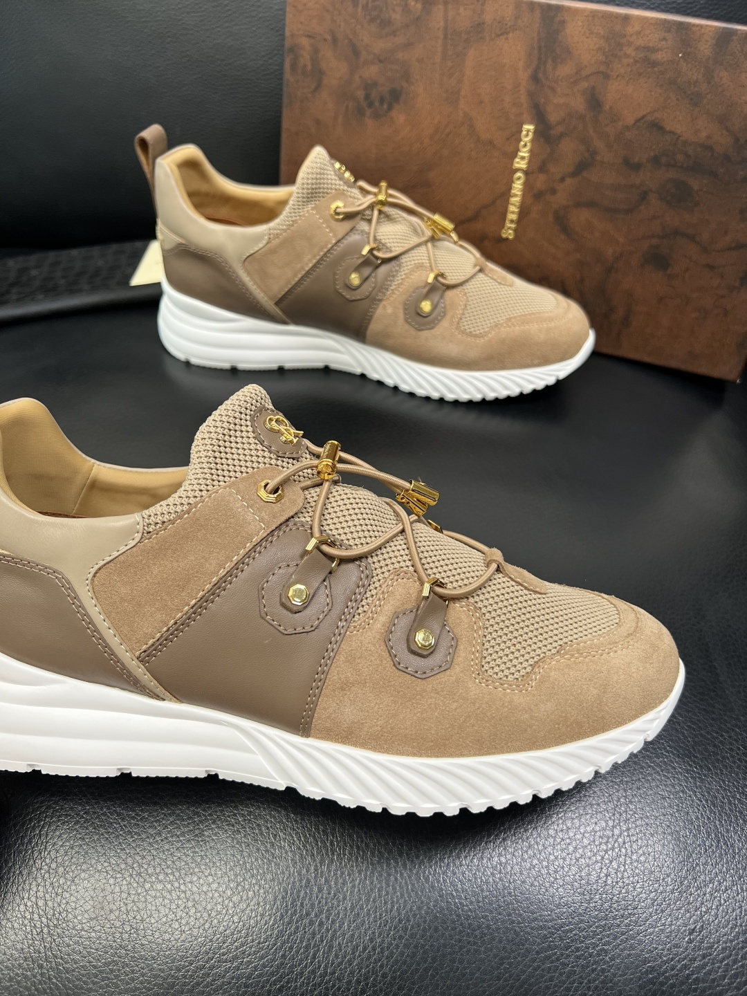 StefanoRicci 高品质 顶级工艺品 史蒂芬 劳尼治 专柜新品同步，鞋面意大利进口牛皮面料，进口