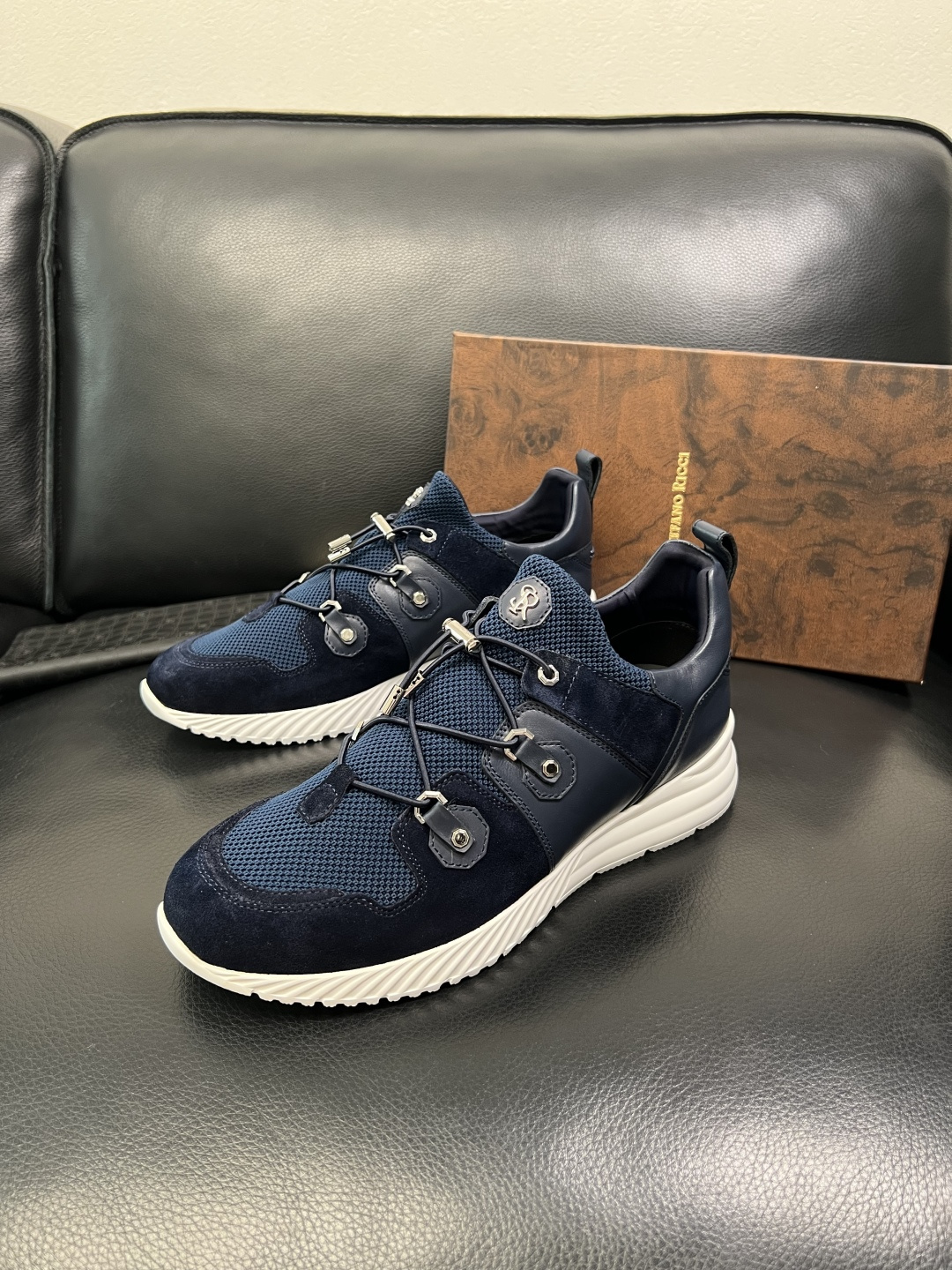 StefanoRicci 高品质 顶级工艺品 史蒂芬 劳尼治 专柜新品同步，鞋面意大利进口牛皮面料，进口