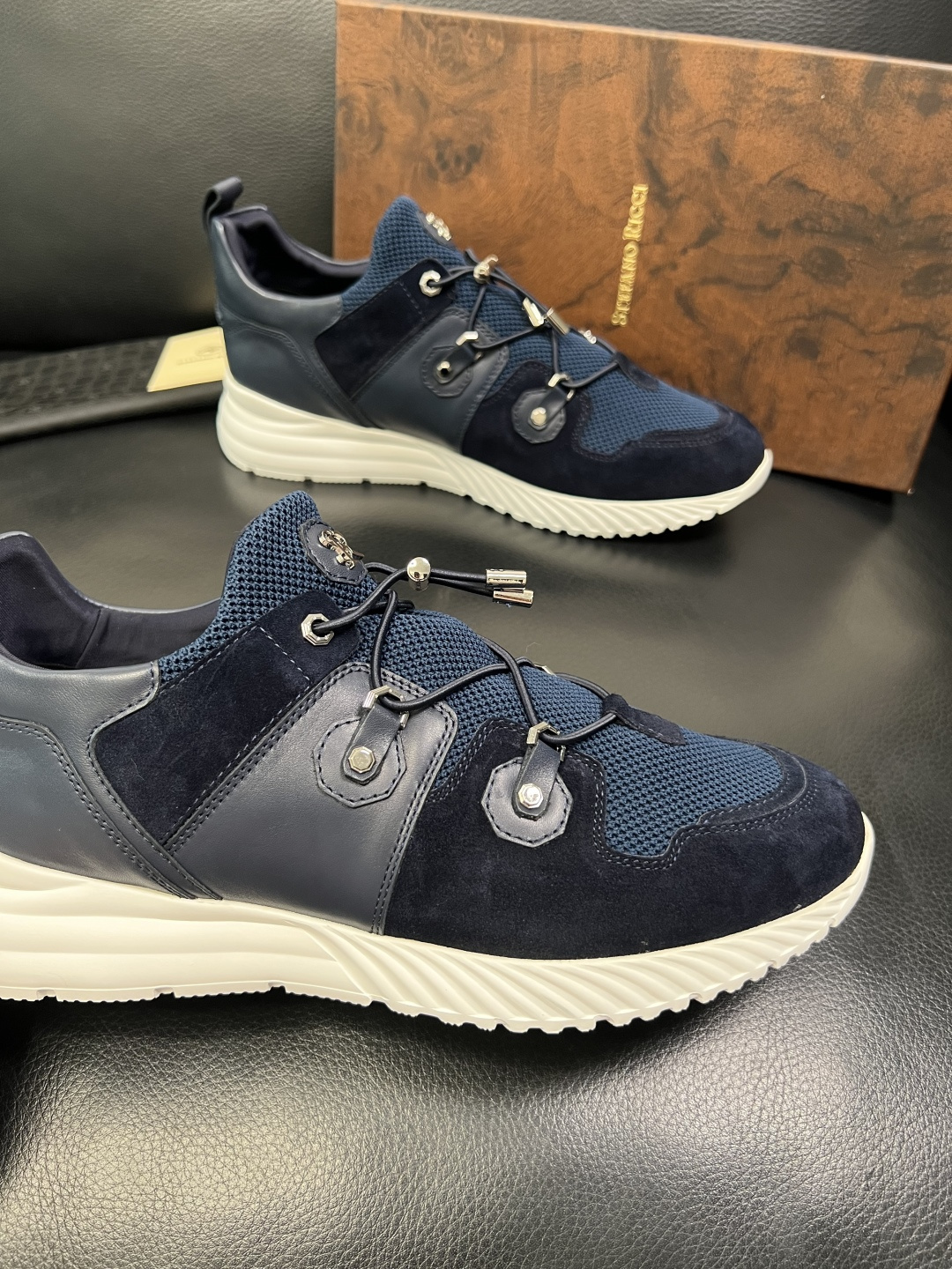 StefanoRicci 高品质 顶级工艺品 史蒂芬 劳尼治 专柜新品同步，鞋面意大利进口牛皮面料，进口