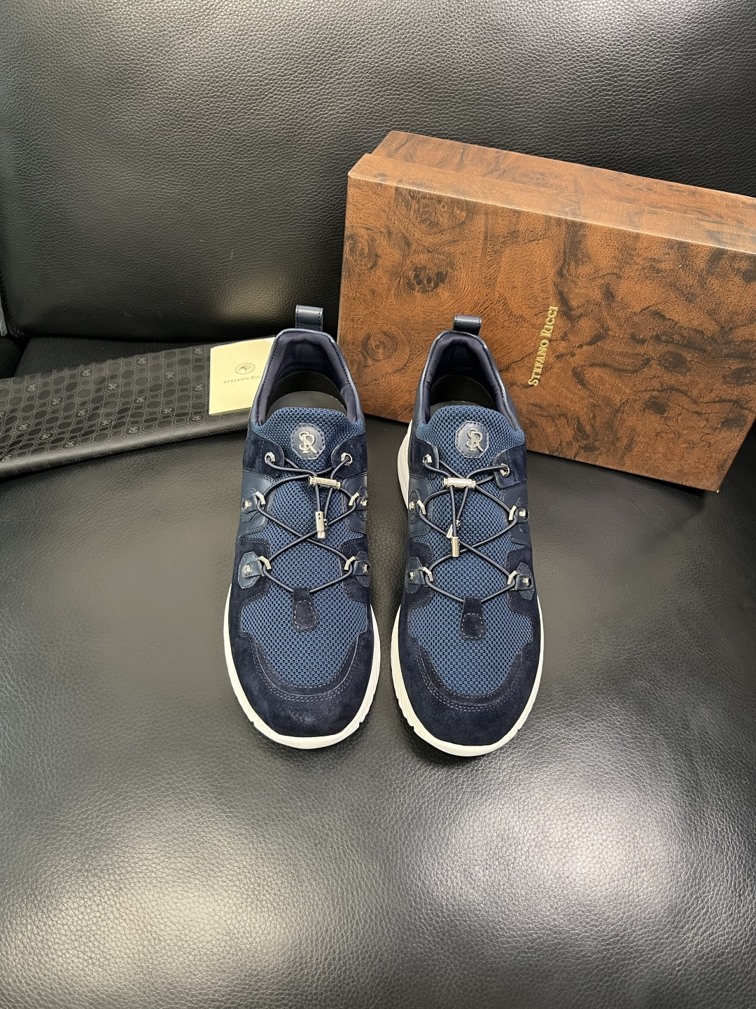 StefanoRicci 高品质 顶级工艺品 史蒂芬 劳尼治 专柜新品同步，鞋面意大利进口牛皮面料，进口