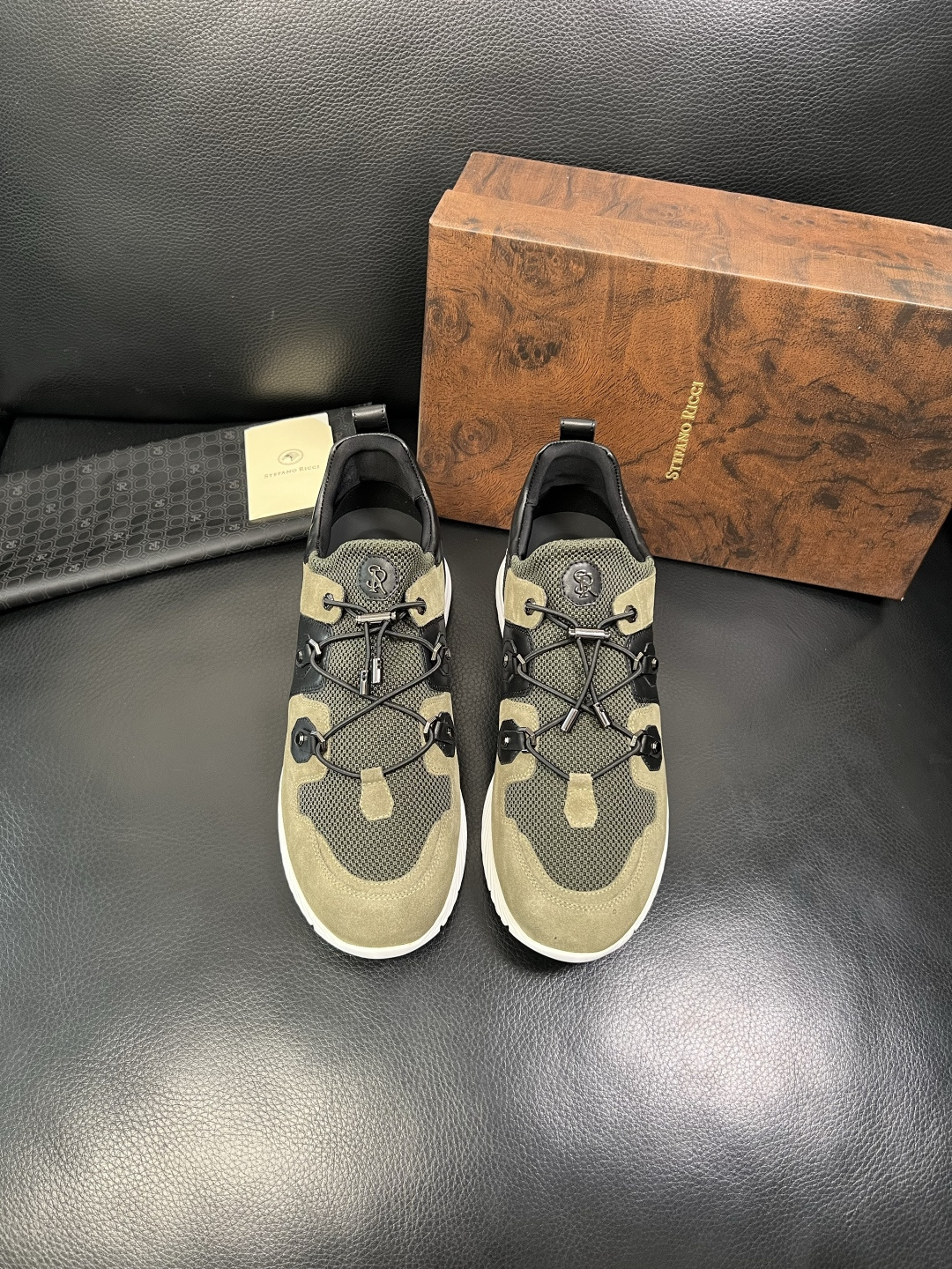 StefanoRicci 高品质 顶级工艺品 史蒂芬 劳尼治 专柜新品同步，鞋面意大利进口牛皮面料，进口