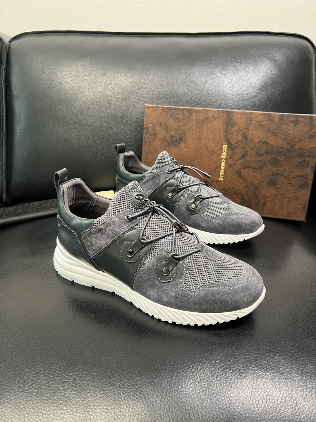 StefanoRicci 高品质 顶级工艺品 史蒂芬 劳尼治 专柜新品同步，鞋面意大利进口牛皮面料，进口